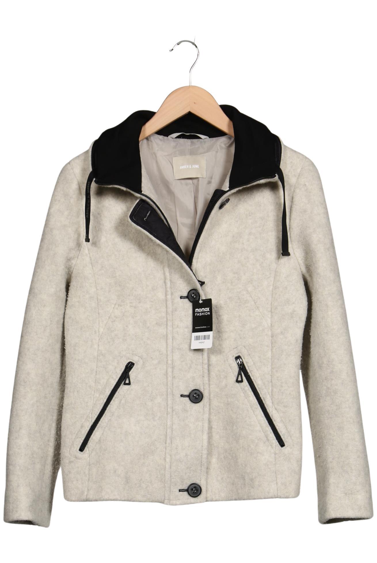

Amber & June Damen Jacke, grau, Gr. 34