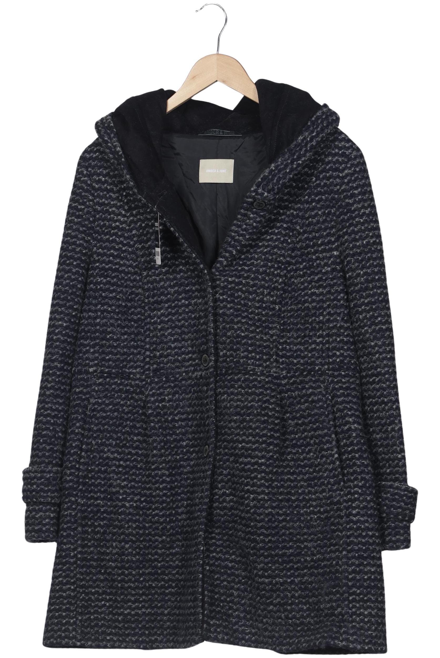 

Amber & June Damen Mantel, marineblau, Gr. 46