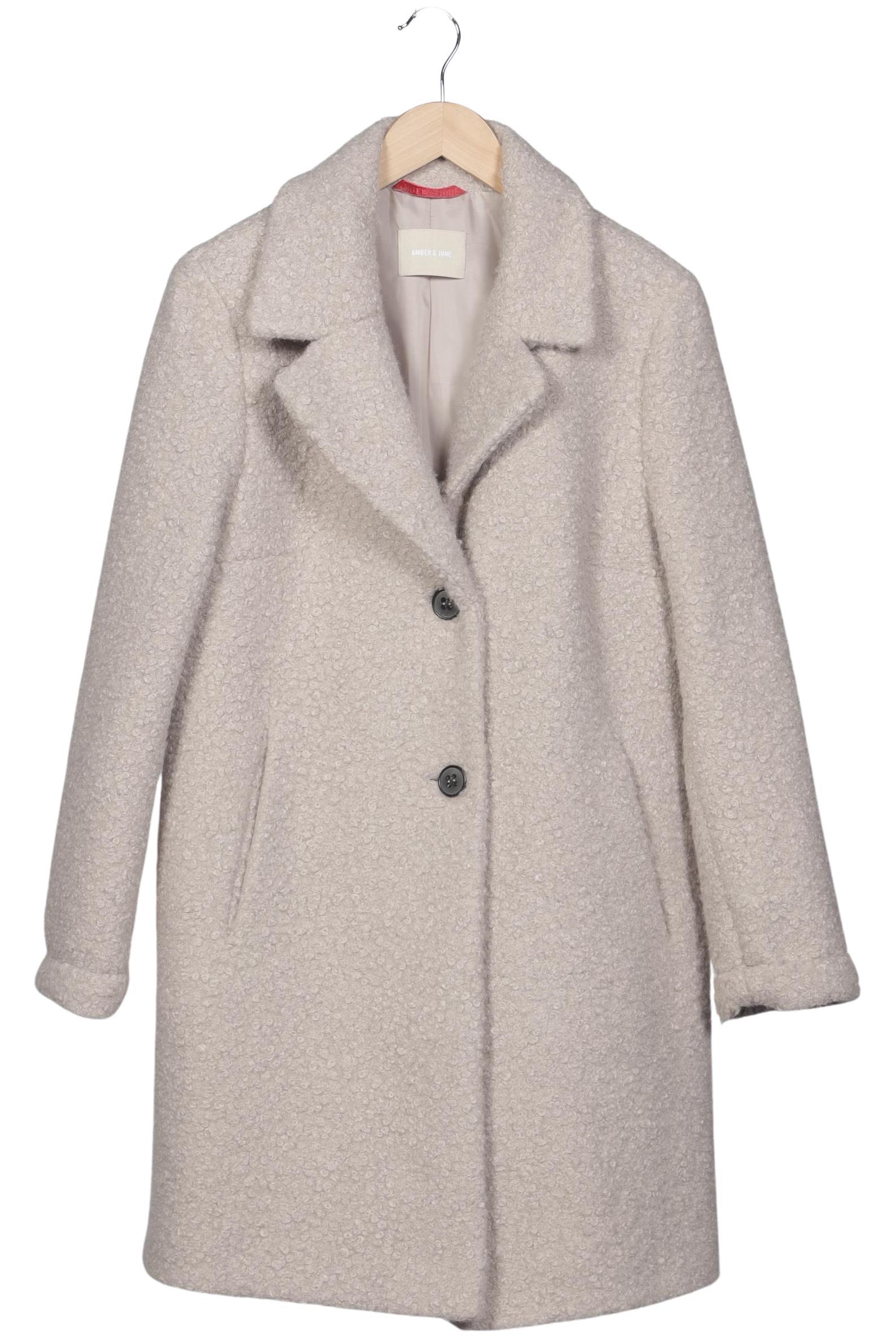 

Amber & June Damen Mantel, beige, Gr. 42