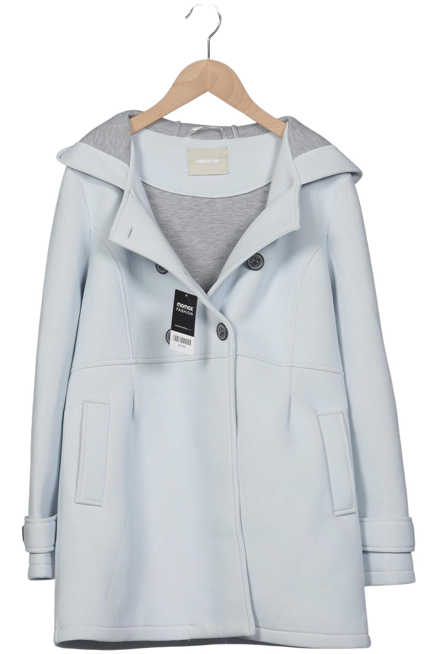 

Amber & June Damen Mantel, hellblau, Gr. 38