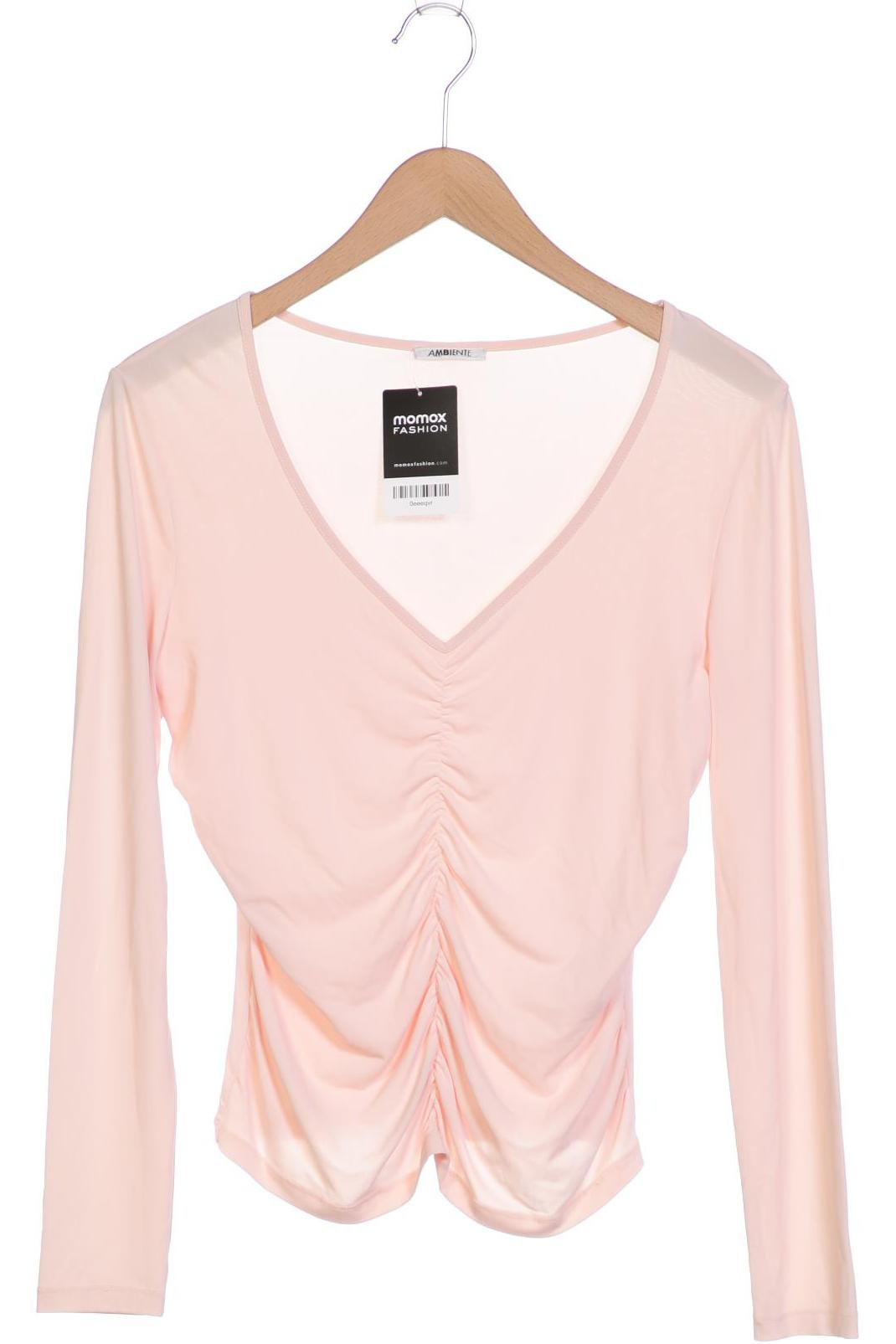

Ambiente Damen Langarmshirt, pink, Gr. 42