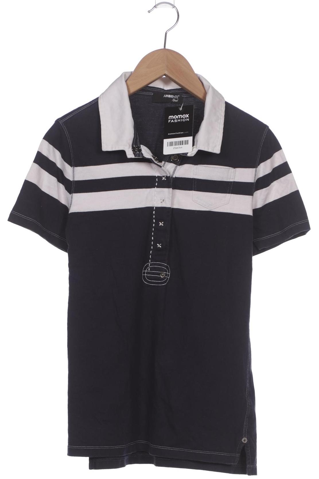 Thumbnail - Ambiente Damen Poloshirt, marineblau, Gr. 36