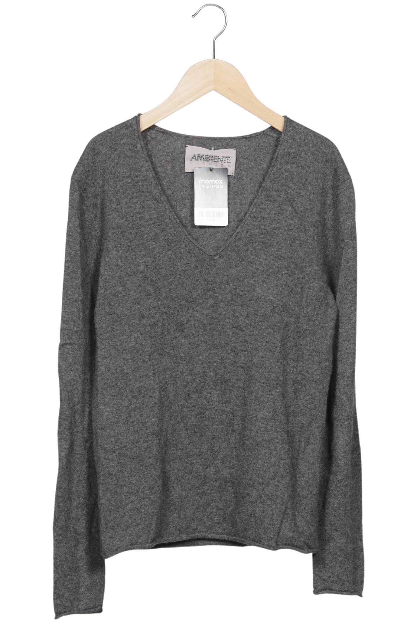 

Ambiente Damen Pullover, grau, Gr. 38
