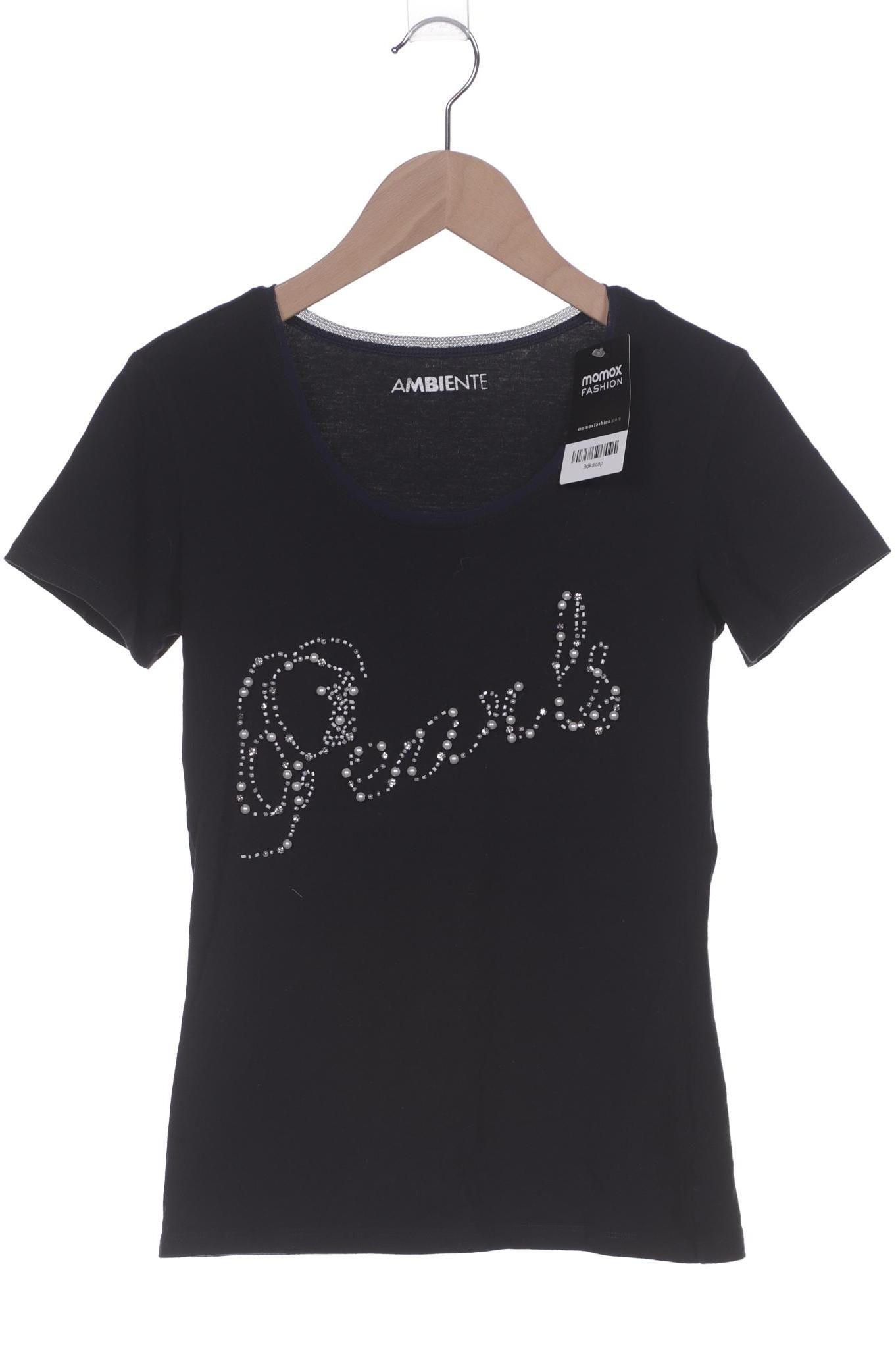 

Ambiente Damen T-Shirt, marineblau, Gr. 34