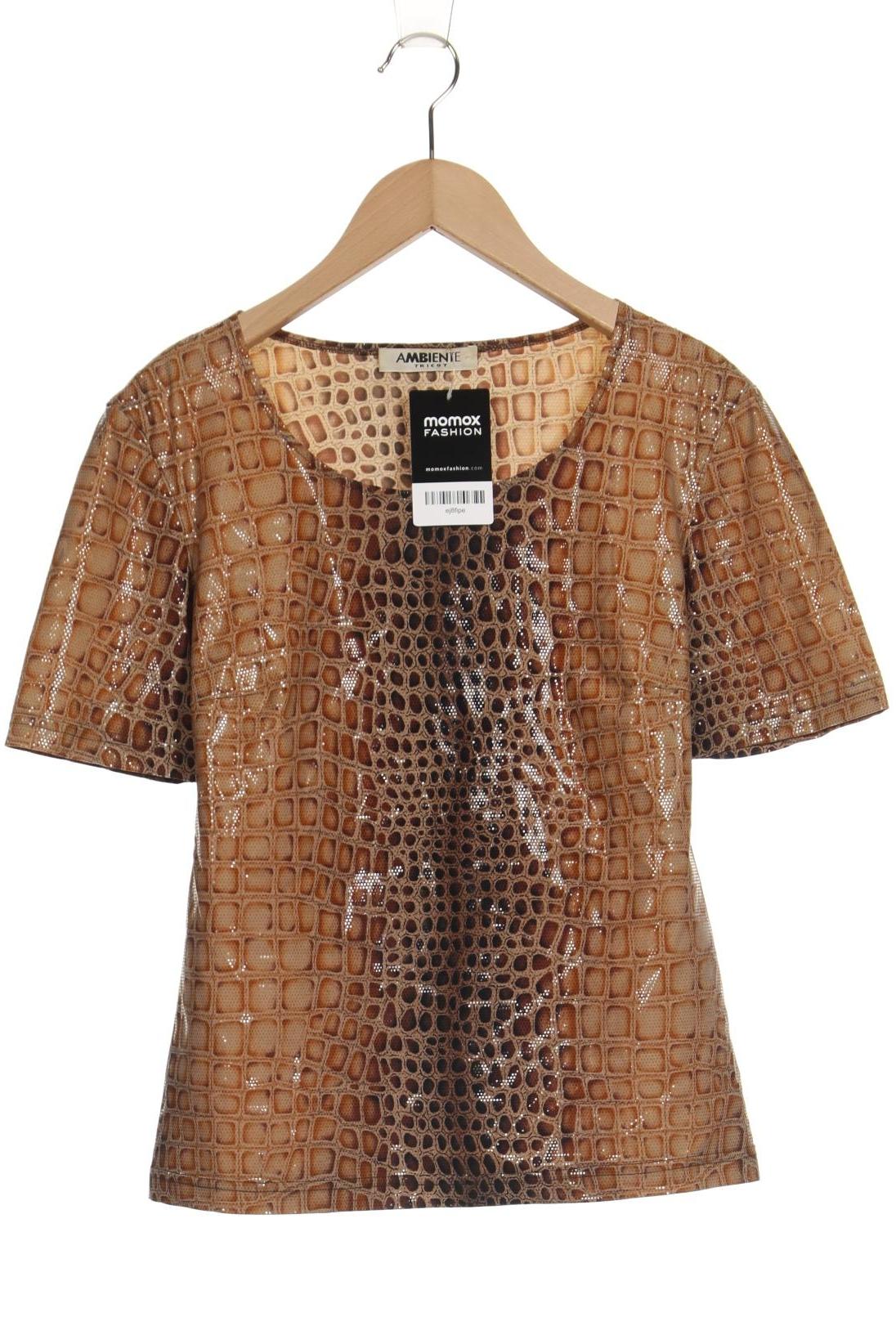 

Ambiente Damen T-Shirt, beige, Gr. 36