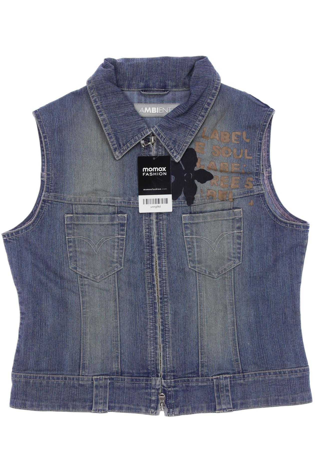 

Ambiente Damen Weste, blau, Gr. 40