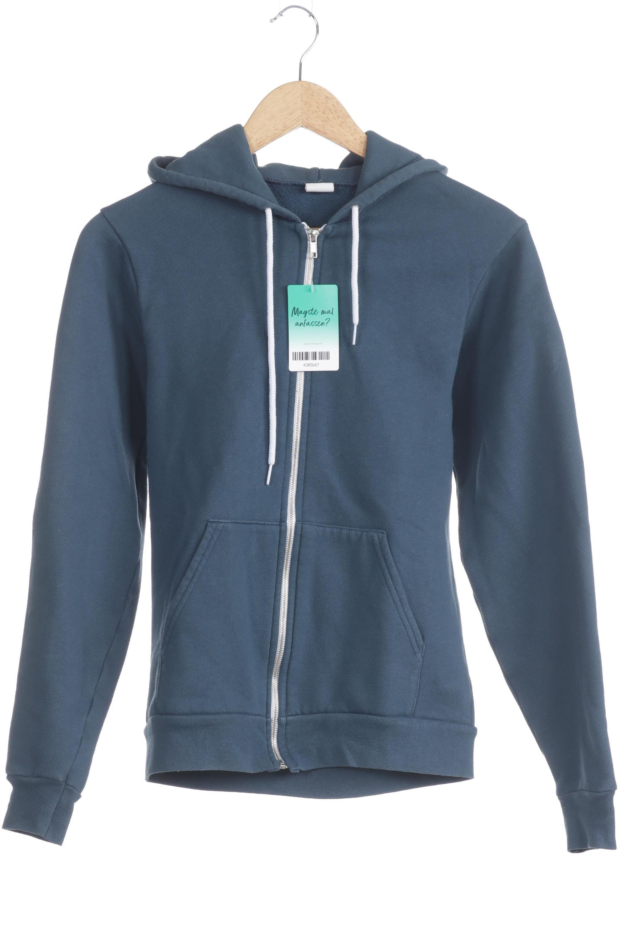 

American Apparel Damen Kapuzenpullover, blau, Gr.