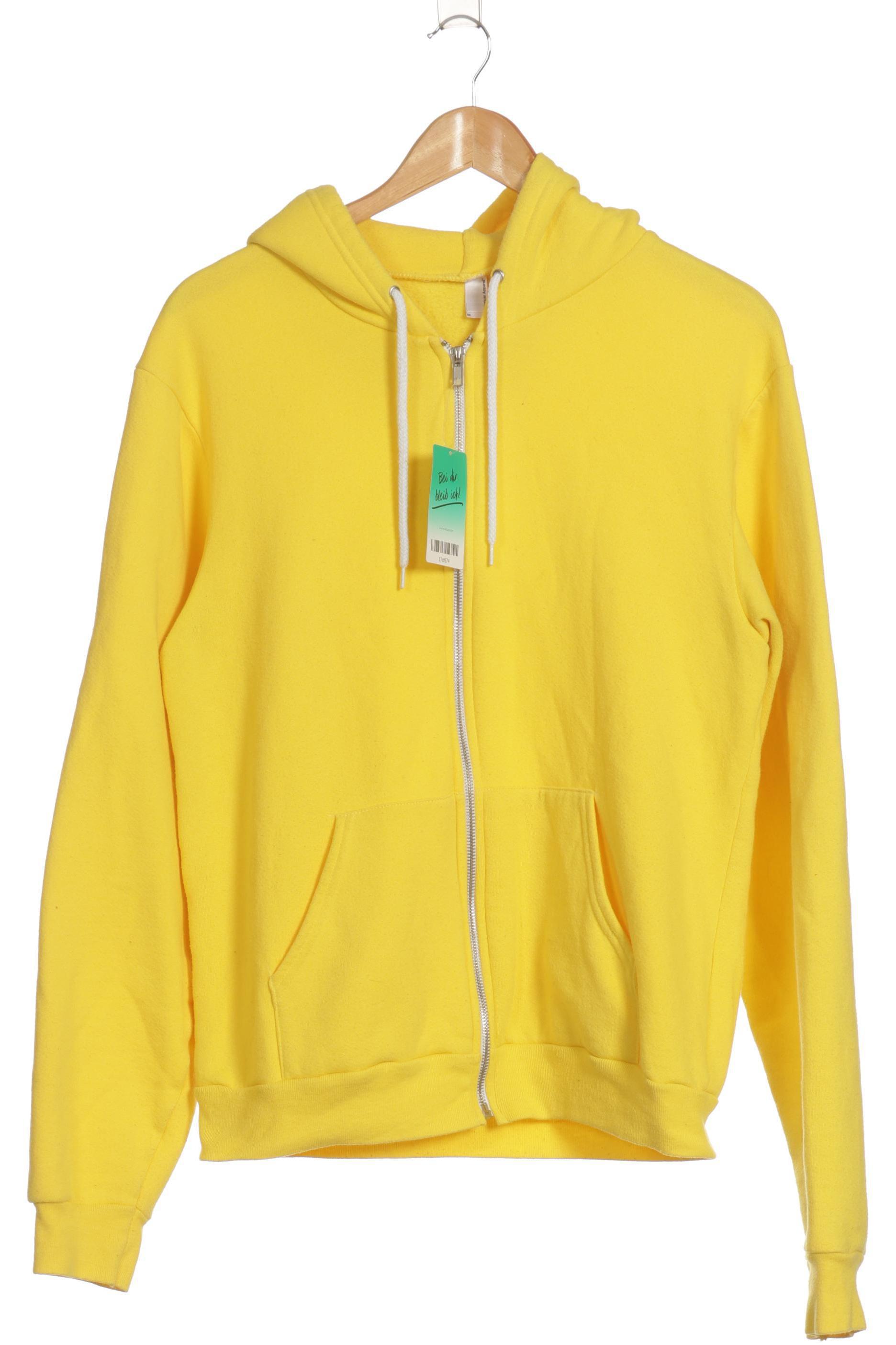 

American Apparel Herren Kapuzenpullover, gelb, Gr.