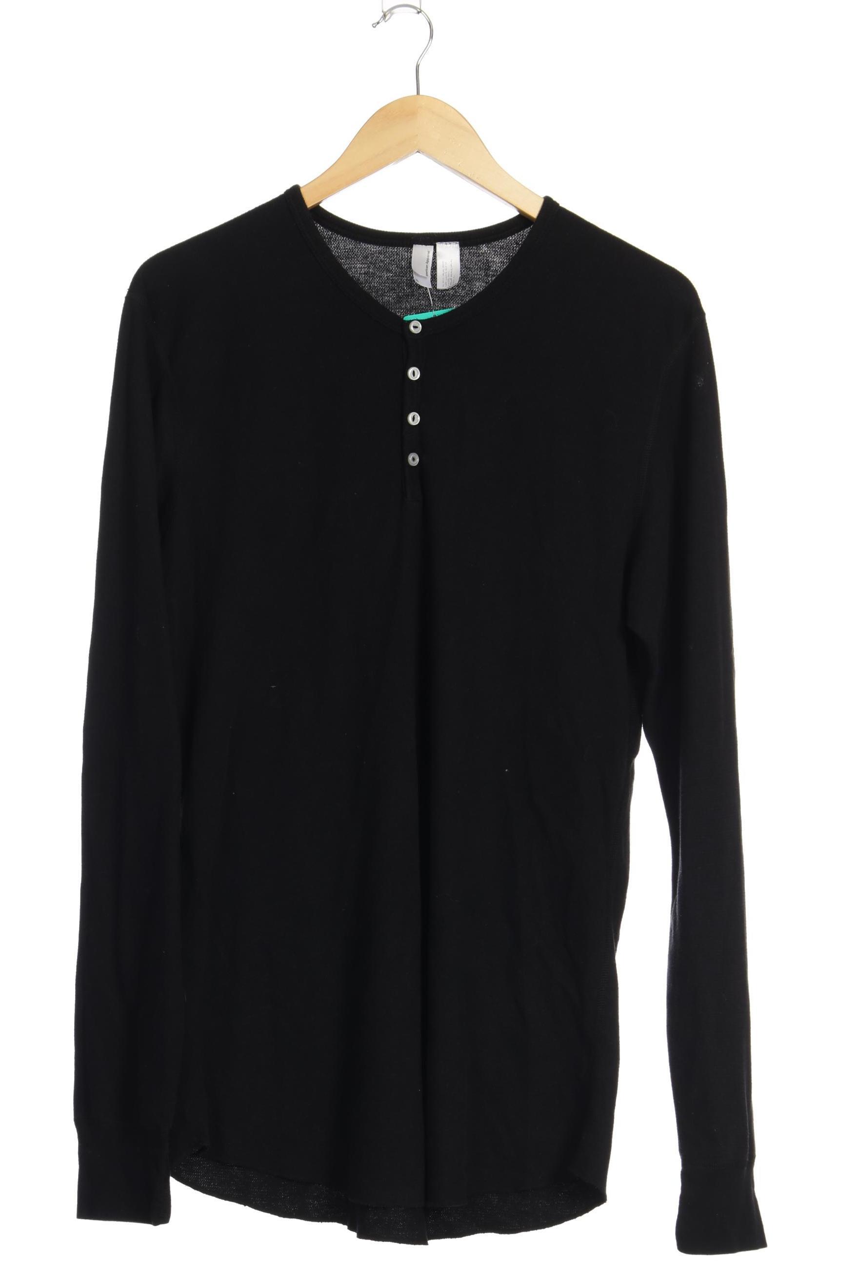 

American Apparel Herren Langarmshirt, blau, Gr.