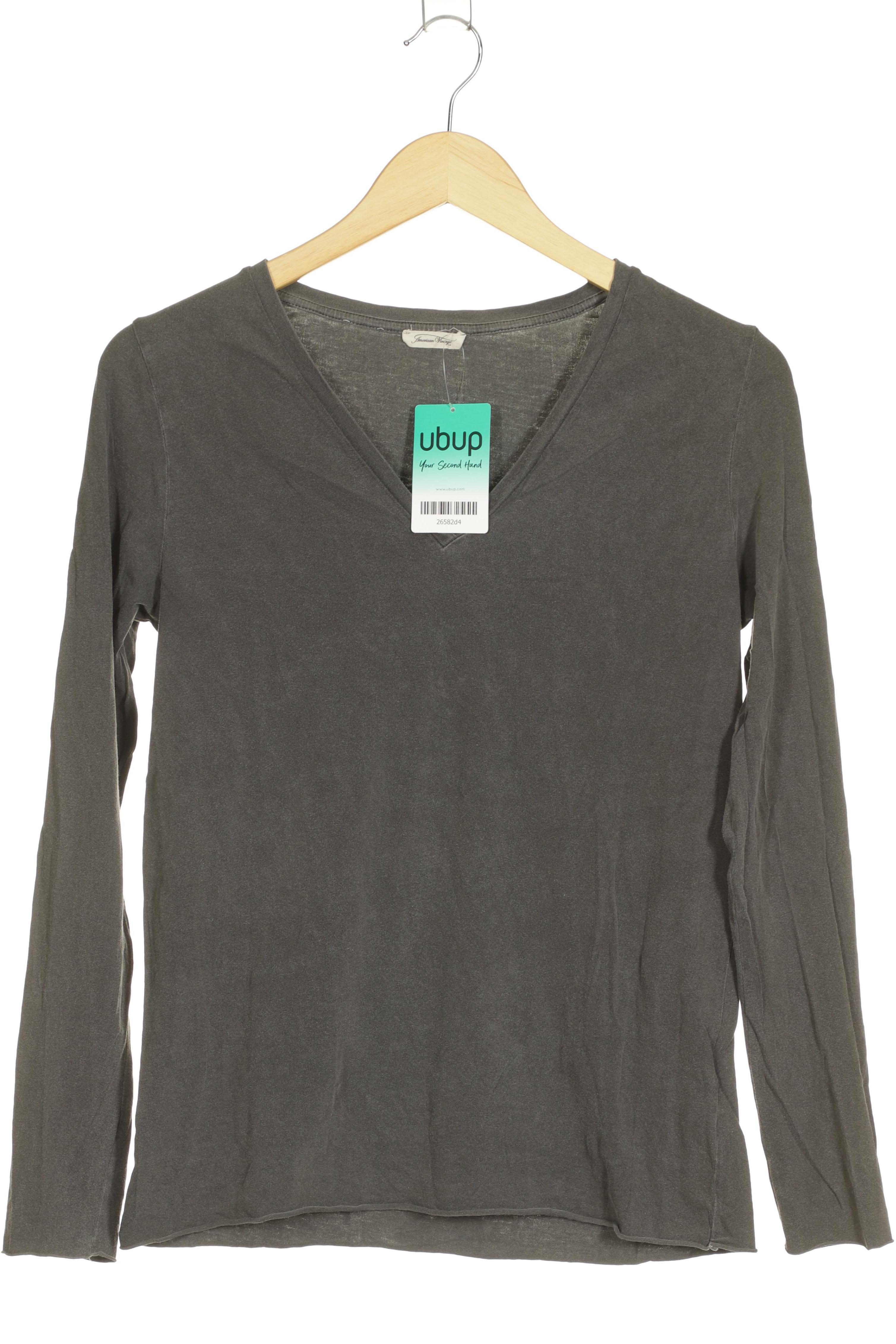 

American Vintage Damen Langarmshirt, grau, Gr.