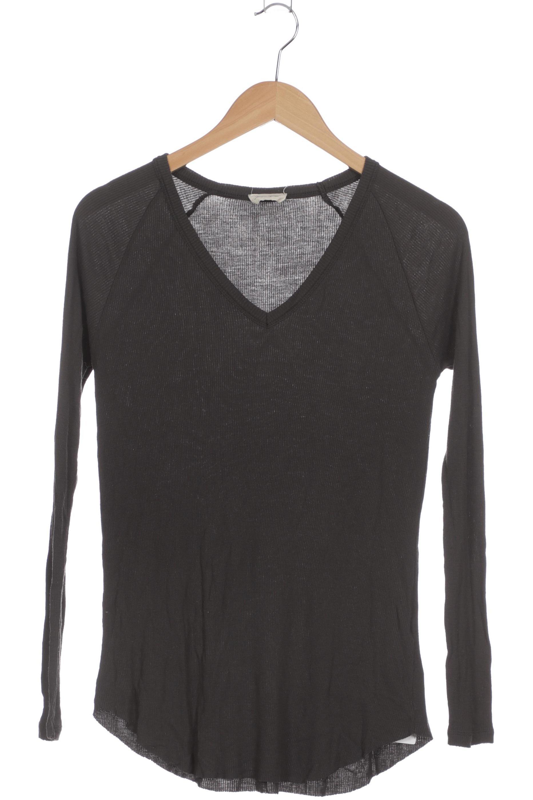 

American Vintage Damen Langarmshirt, grau, Gr.