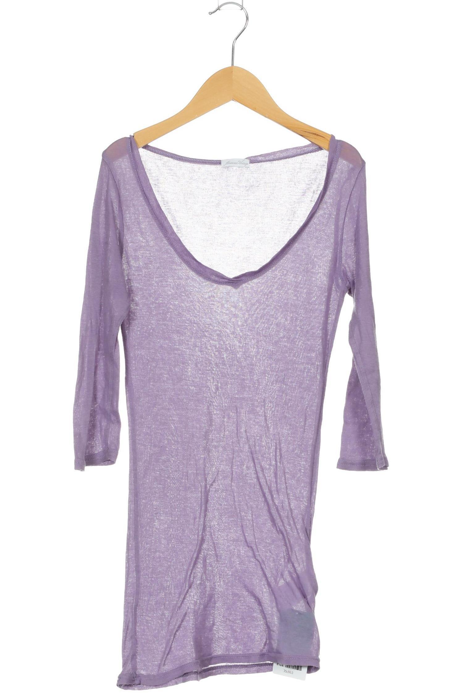 

American Vintage Damen Langarmshirt, lila, Gr.