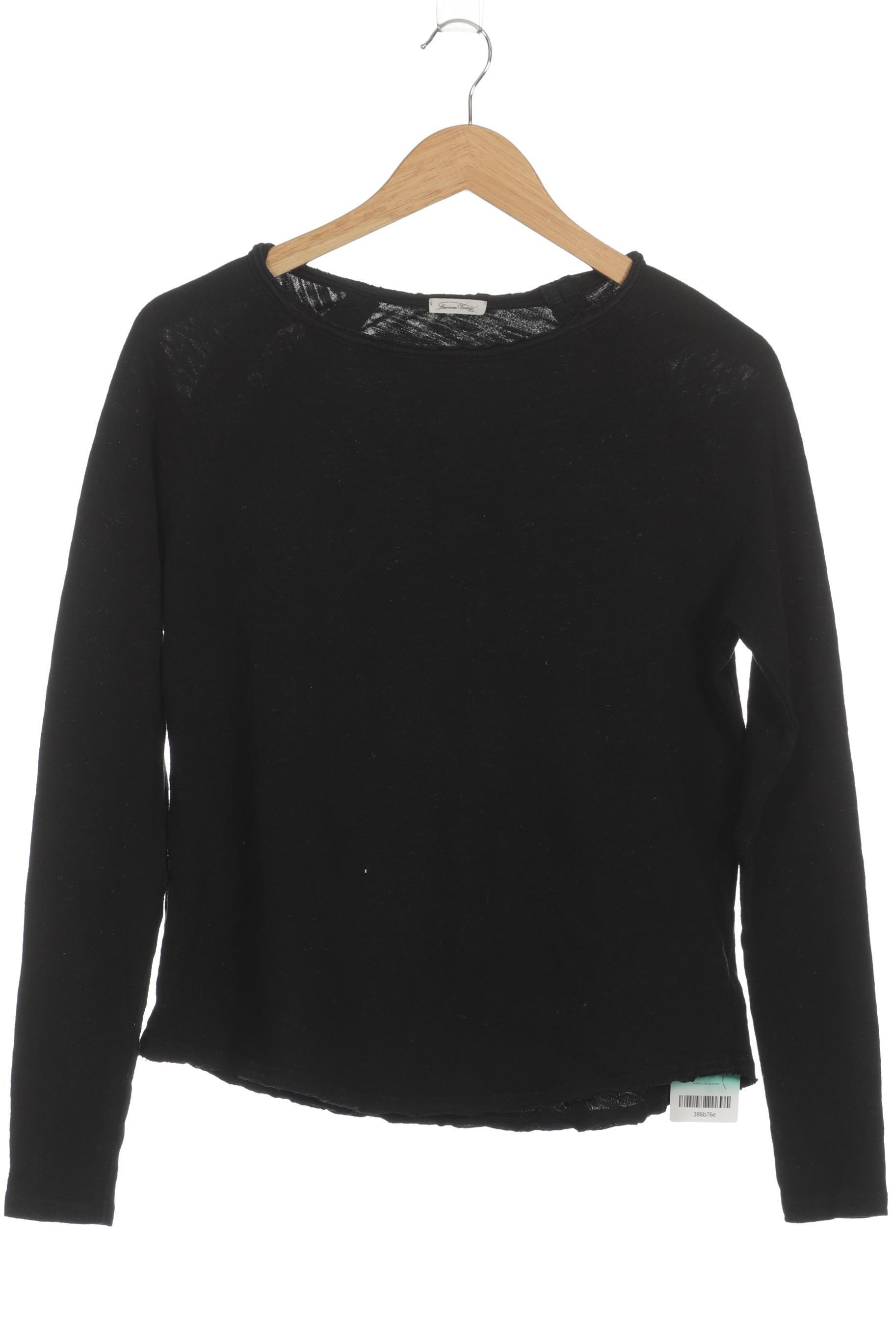 

American Vintage Damen Langarmshirt, schwarz, Gr.