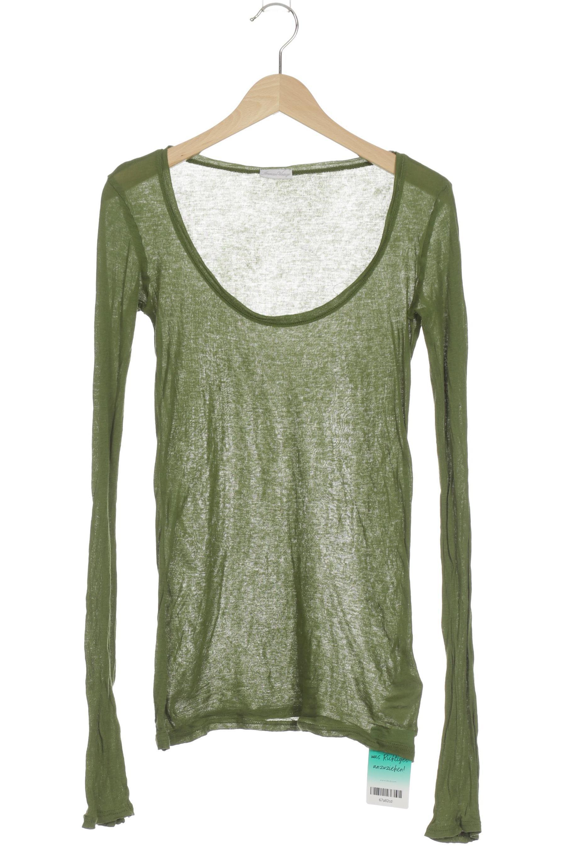 

American Vintage Damen Langarmshirt, grün, Gr.