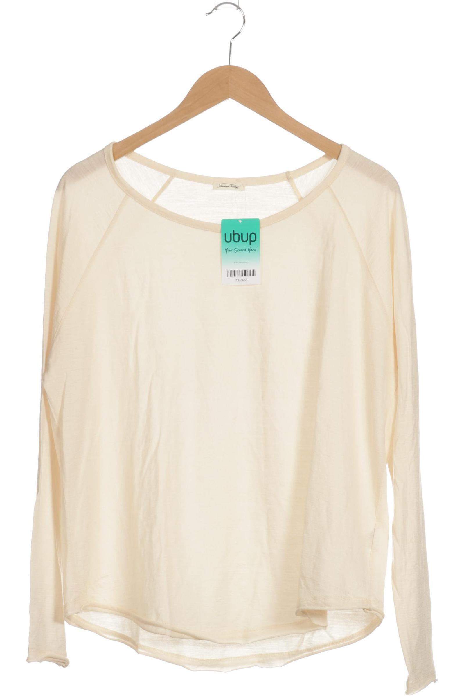 

American Vintage Damen Langarmshirt, beige, Gr.