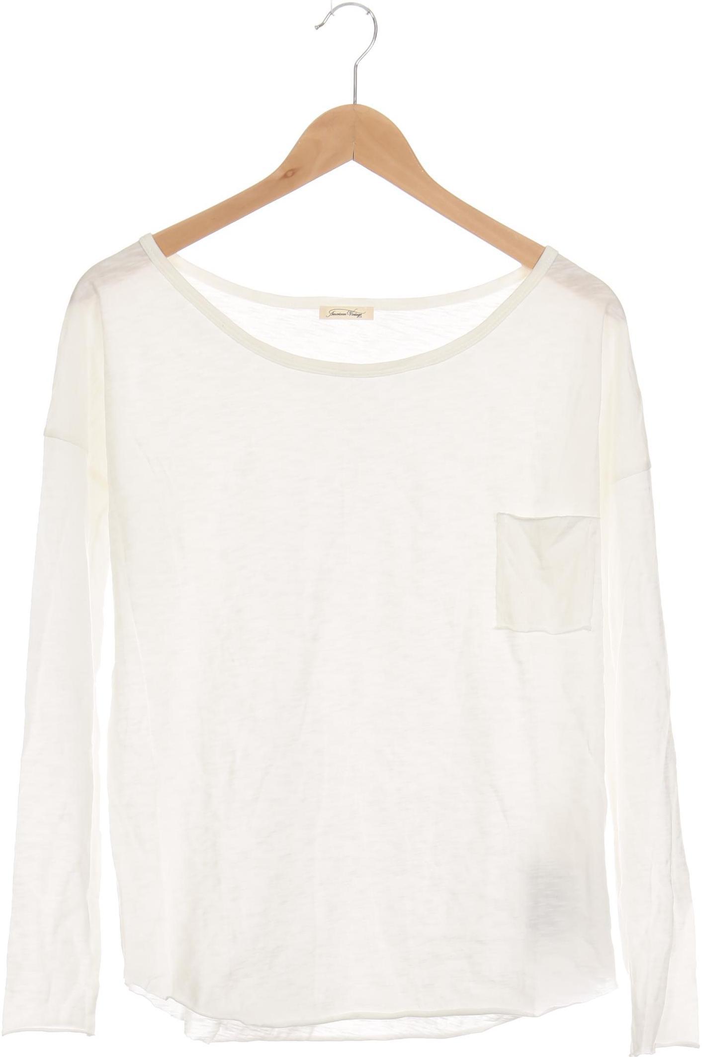 

American Vintage Damen Langarmshirt, beige, Gr.