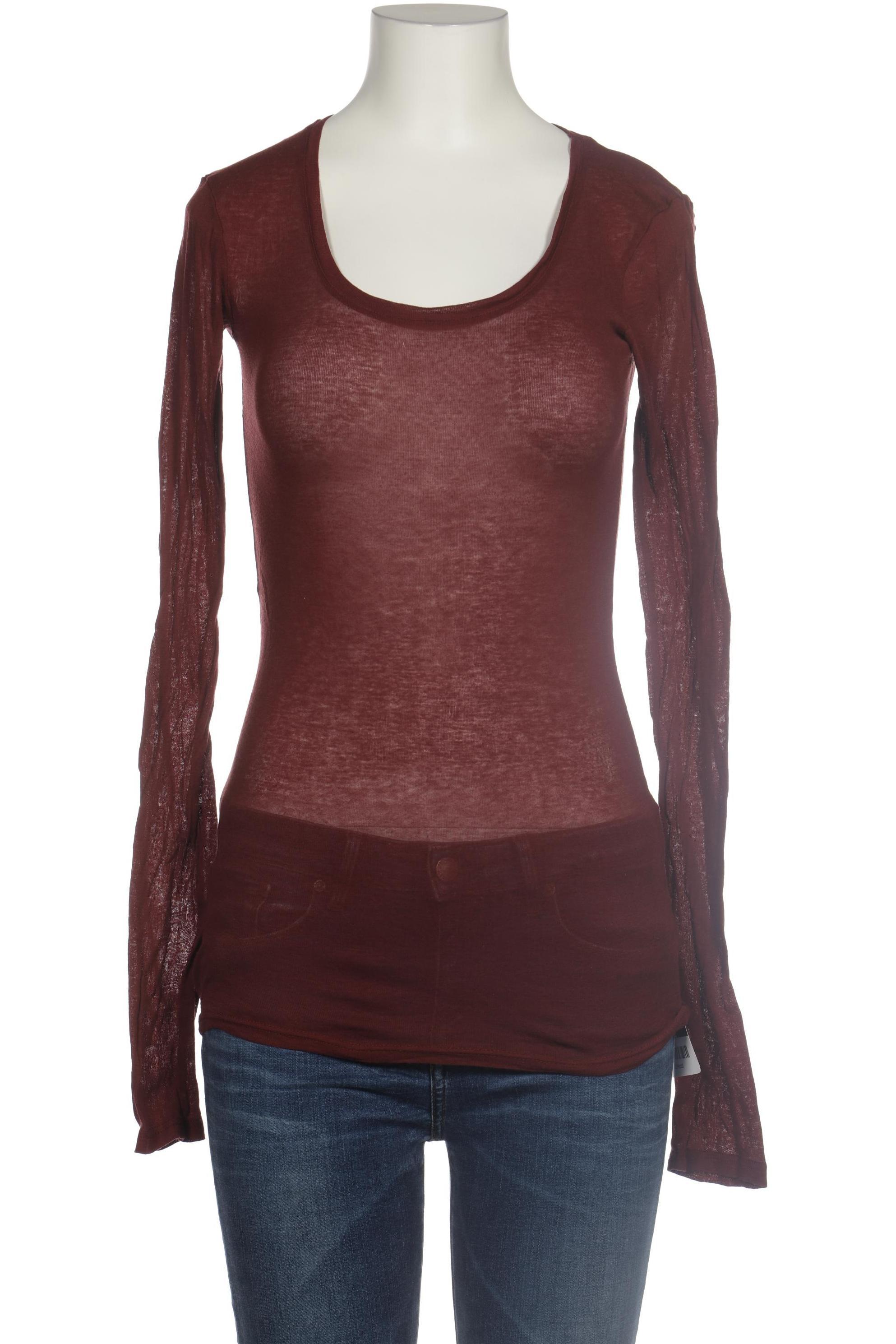 

American Vintage Damen Langarmshirt, rot, Gr.