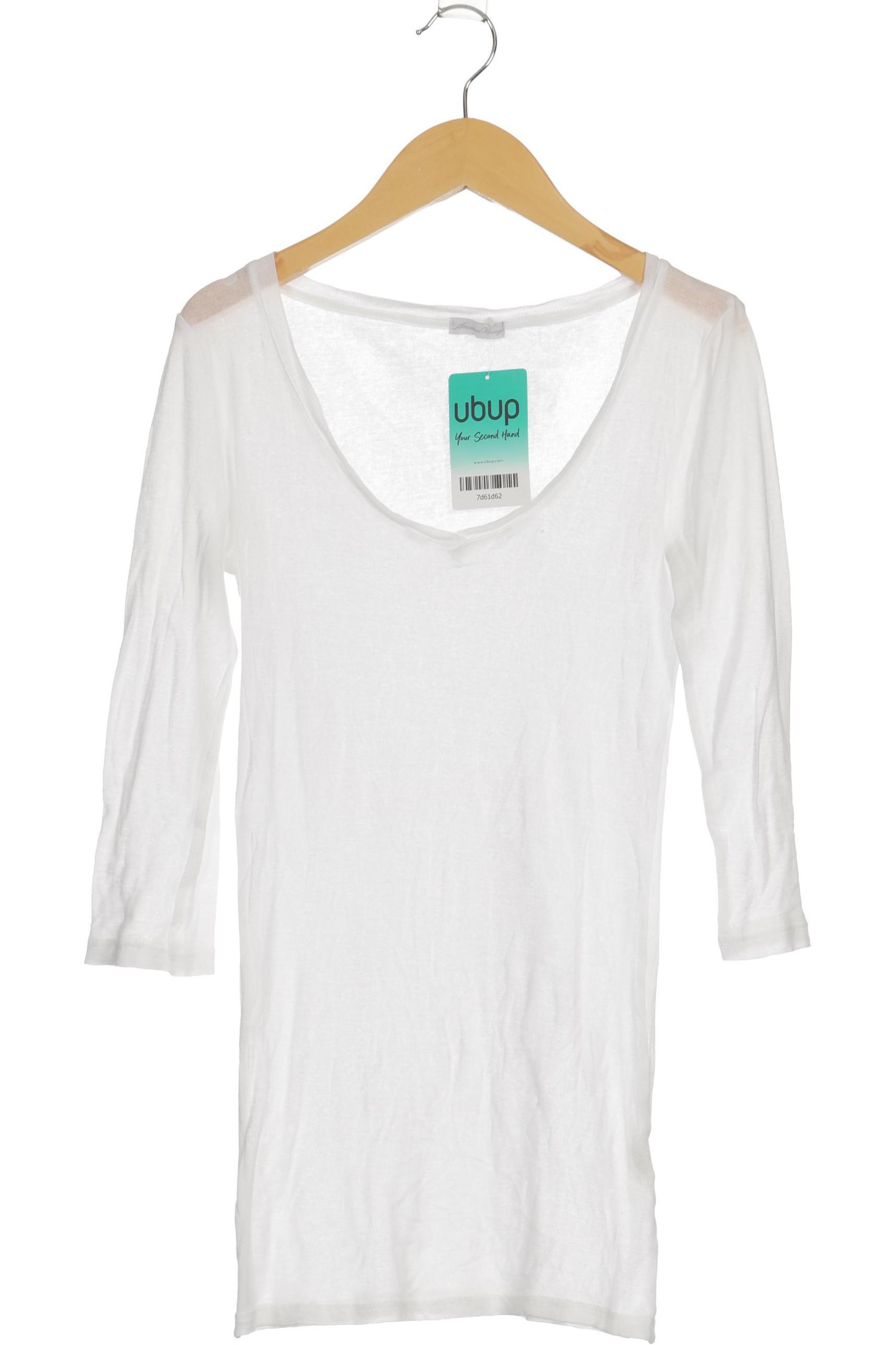 

American Vintage Damen Langarmshirt, weiß, Gr.