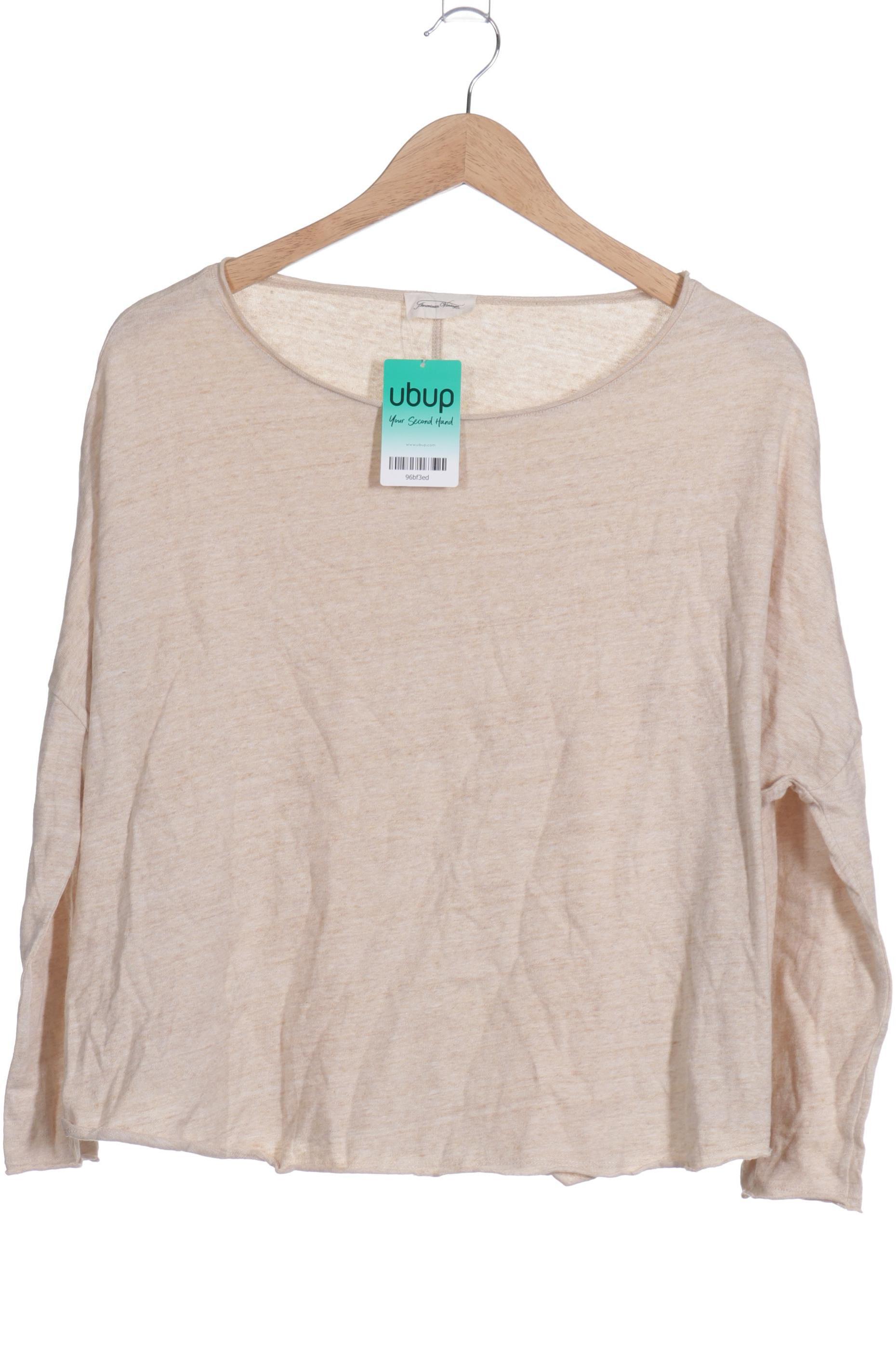 

American Vintage Damen Langarmshirt, beige, Gr.