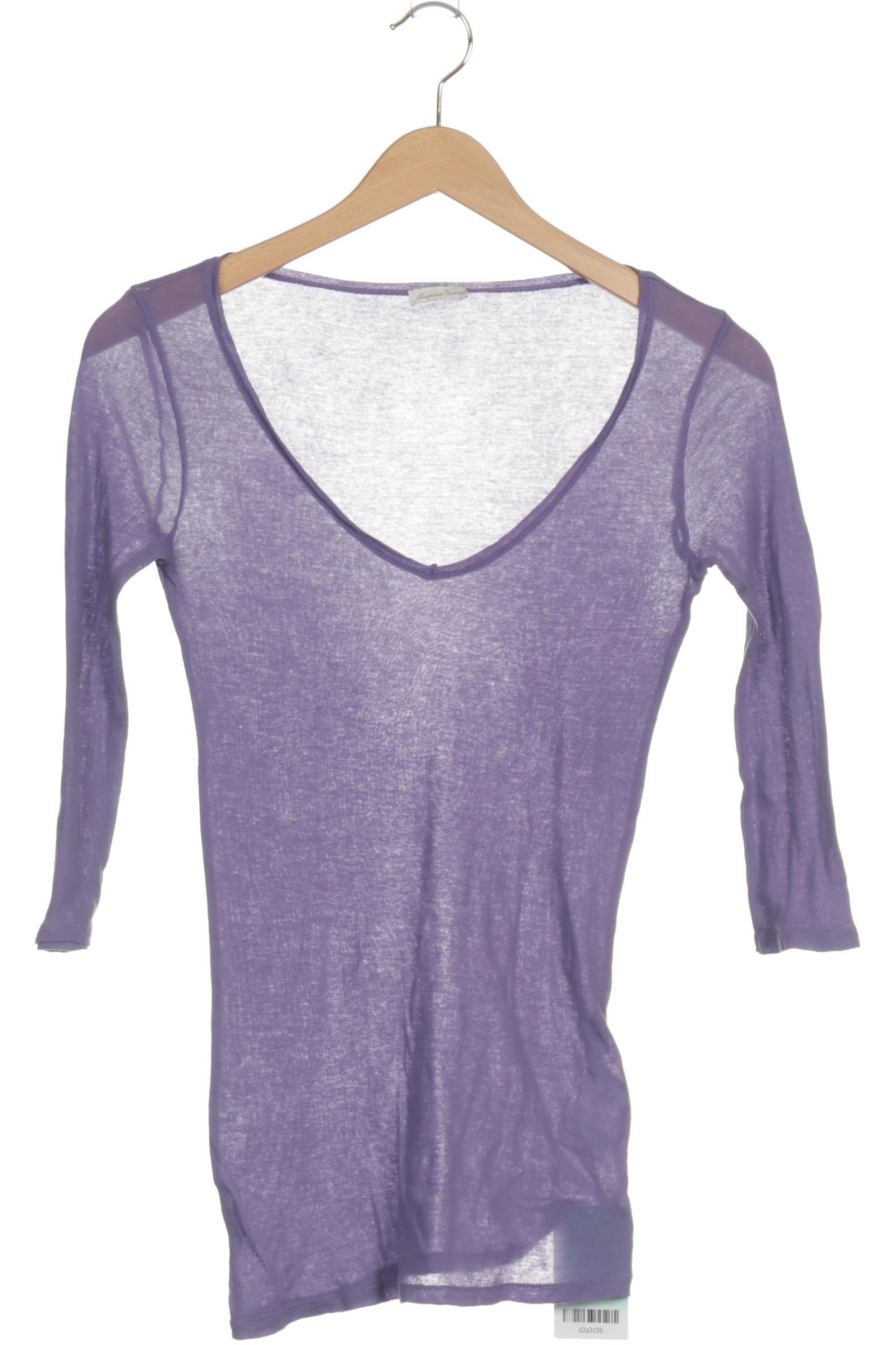 

American Vintage Damen Langarmshirt, lila, Gr.