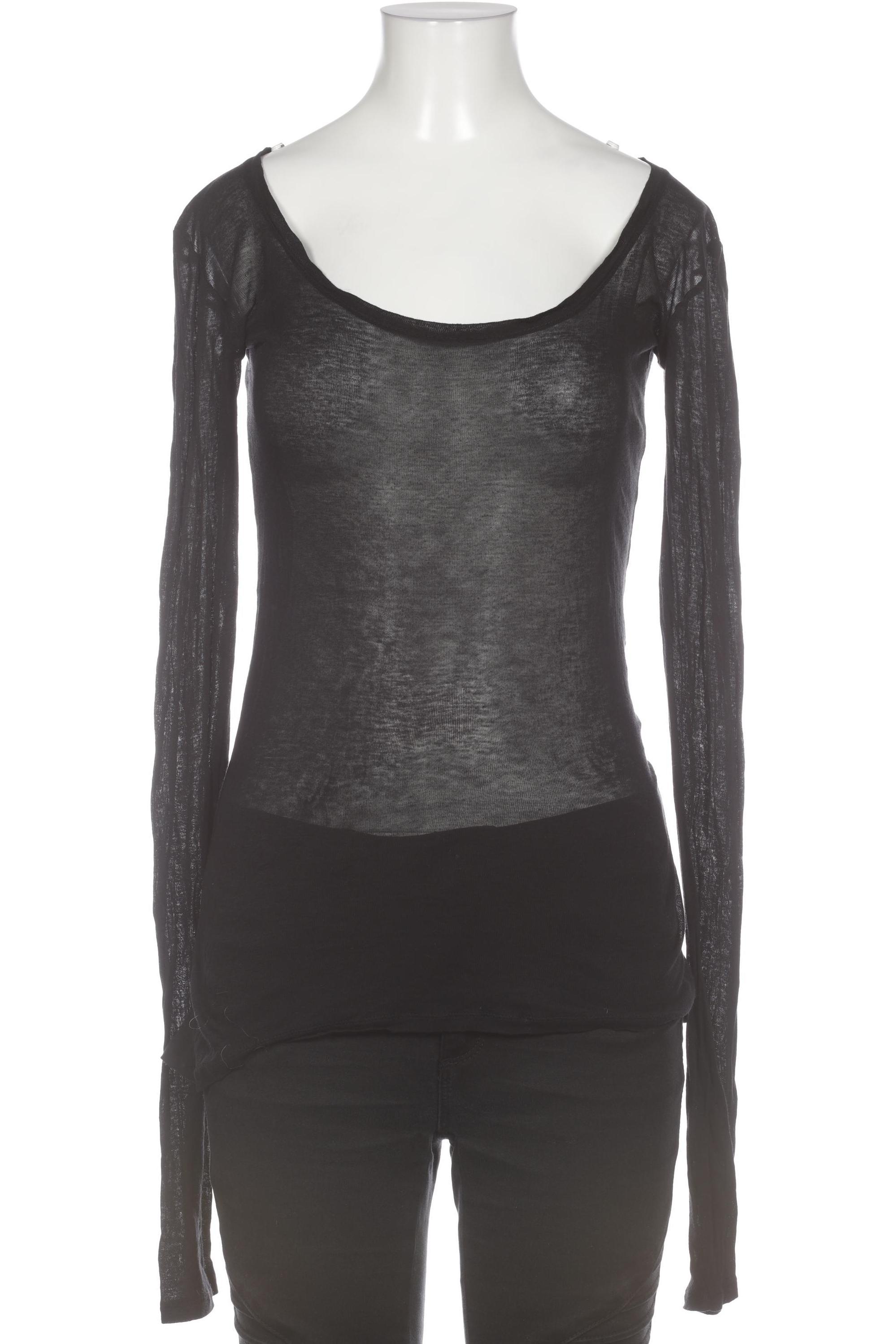 

American Vintage Damen Langarmshirt, schwarz, Gr.