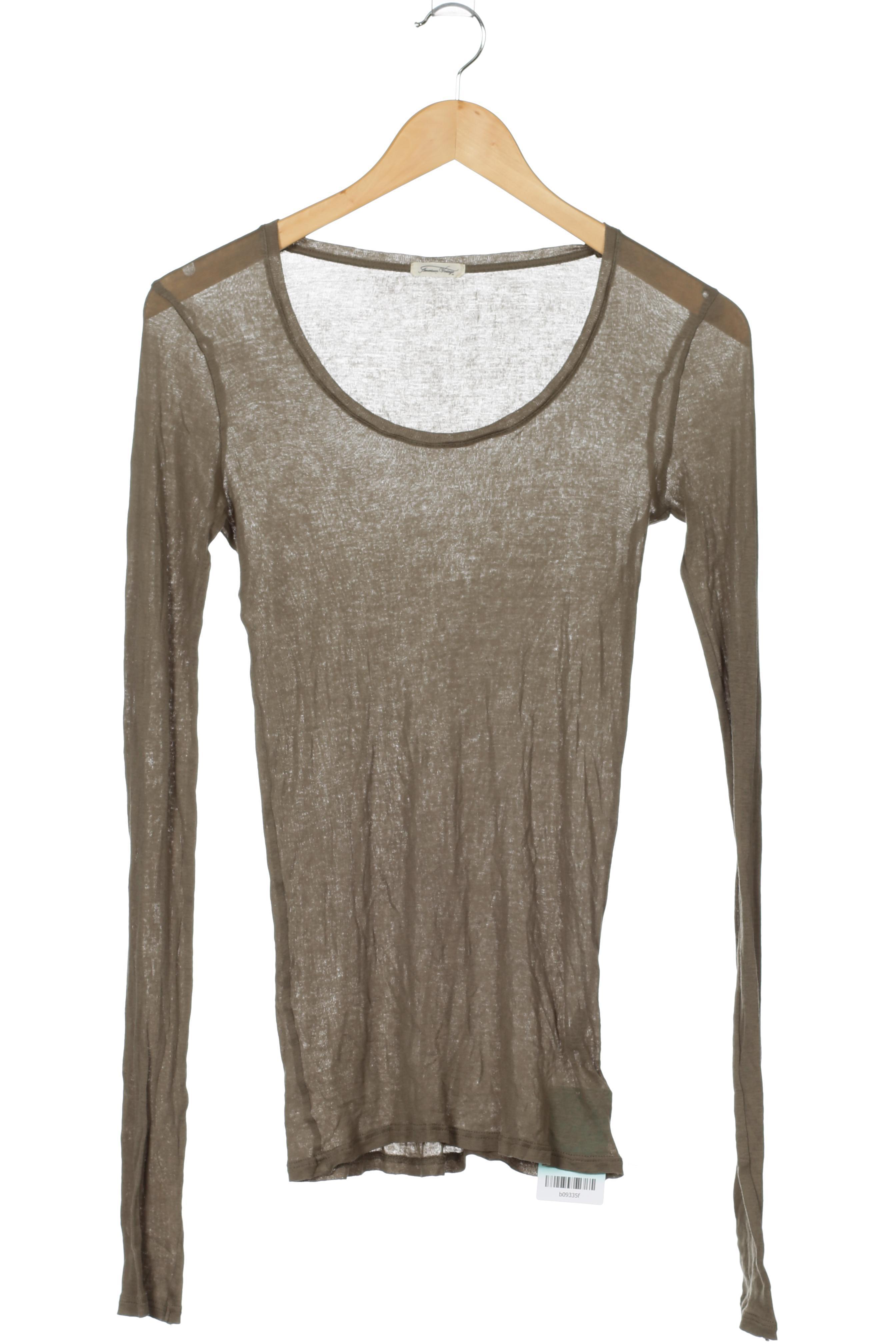 

American Vintage Damen Langarmshirt, grün, Gr.