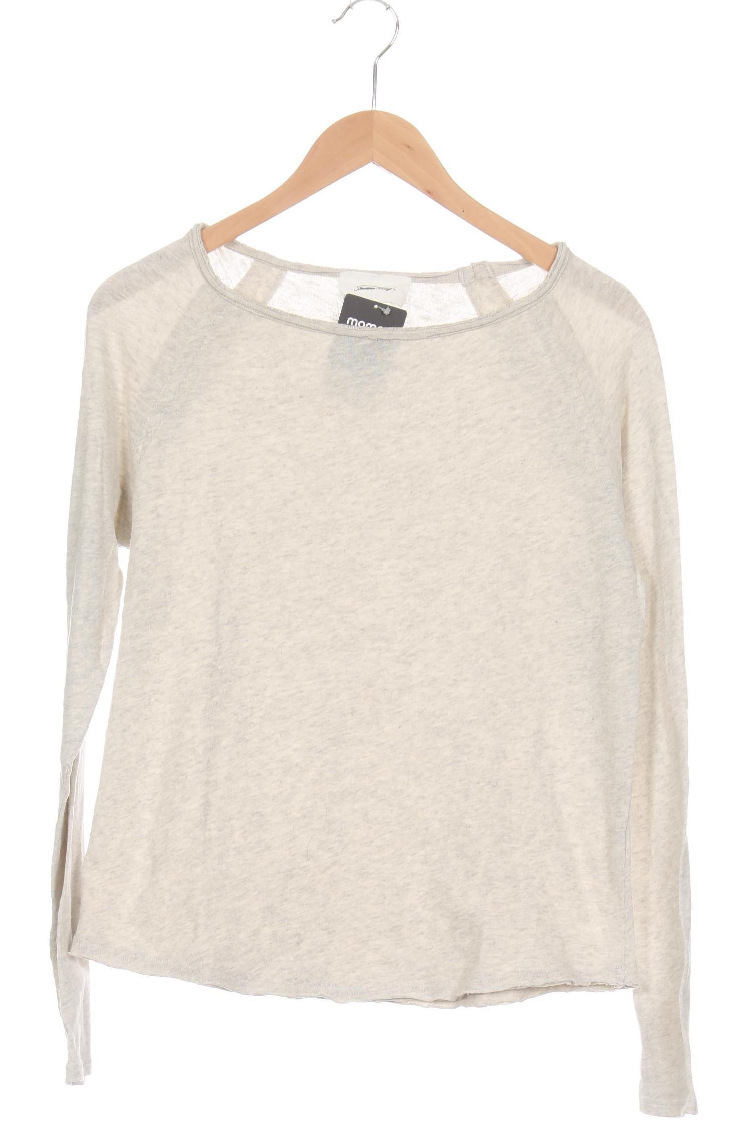 

American Vintage Damen Langarmshirt, beige, Gr.