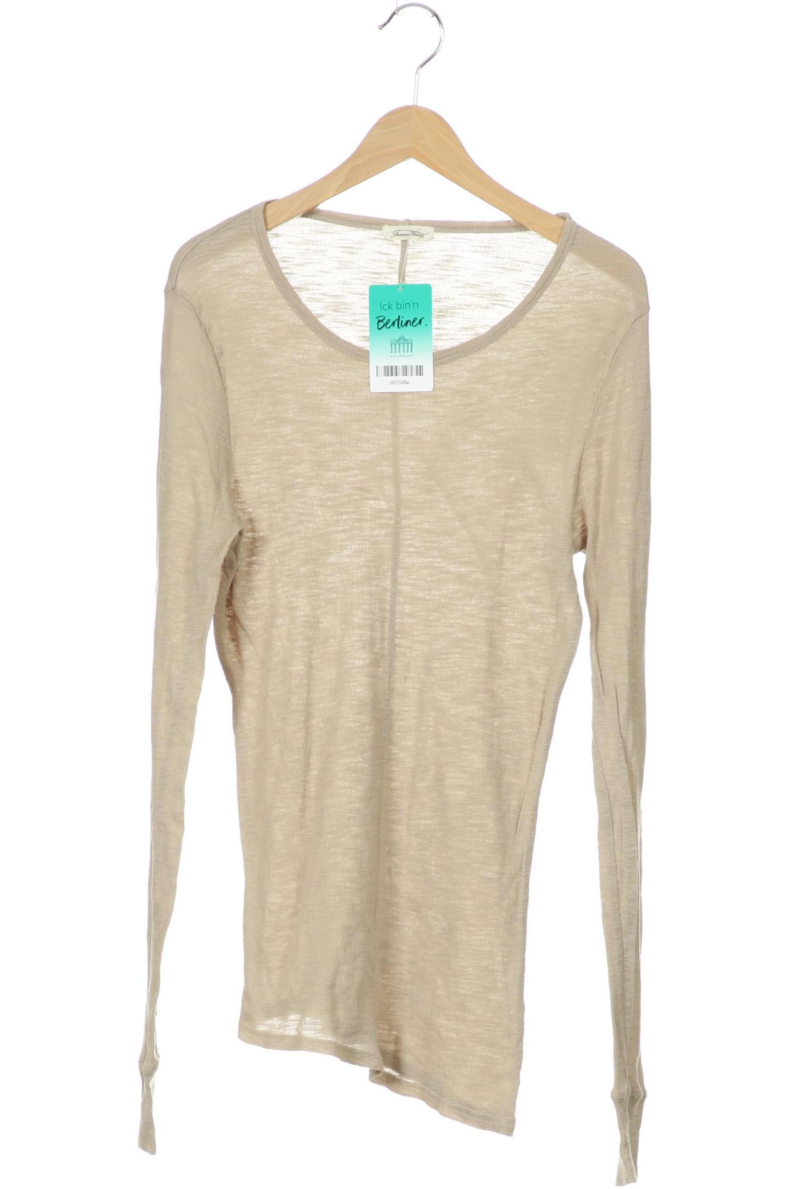 

American Vintage Damen Langarmshirt, grau, Gr.