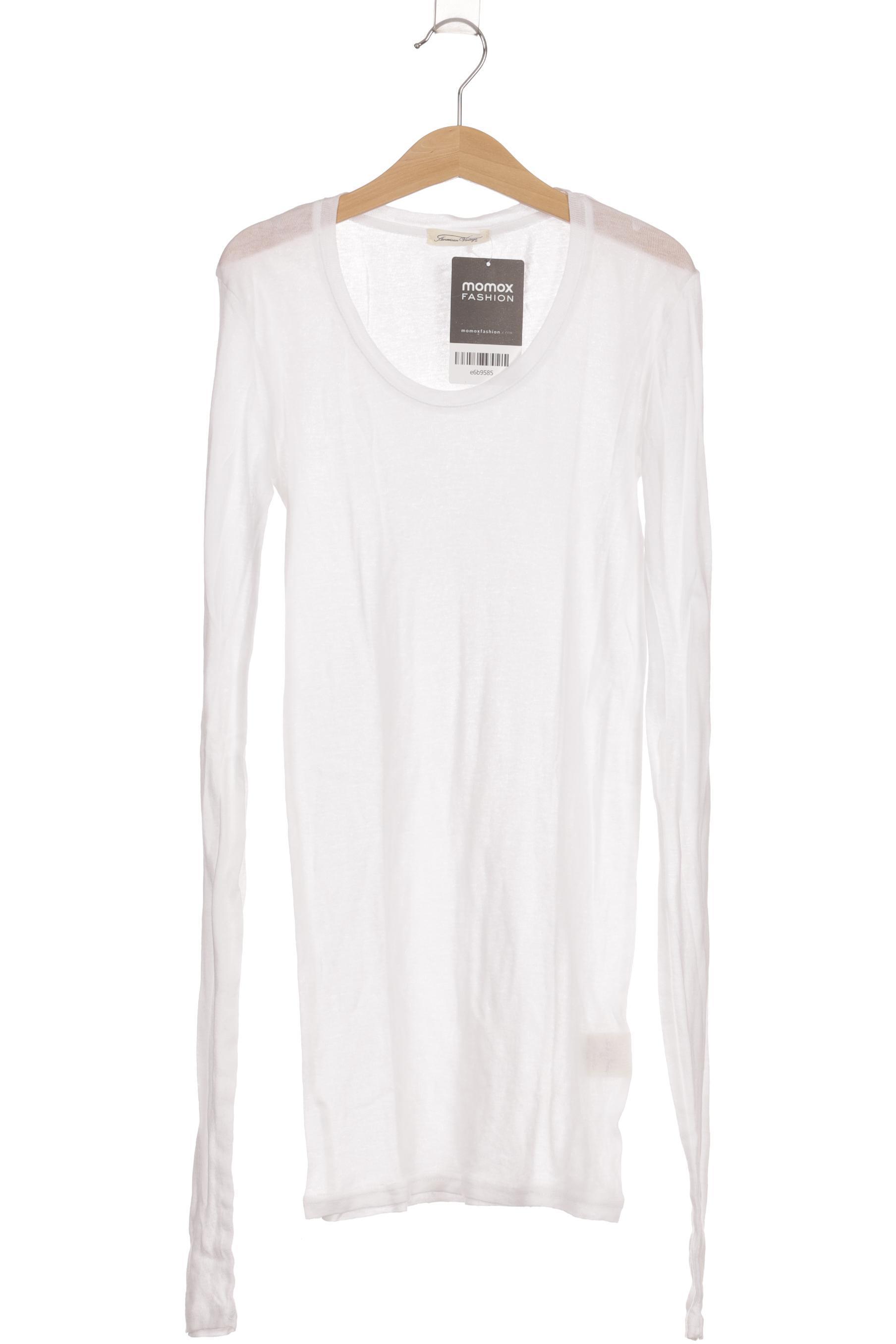 

American Vintage Damen Langarmshirt, weiß, Gr.