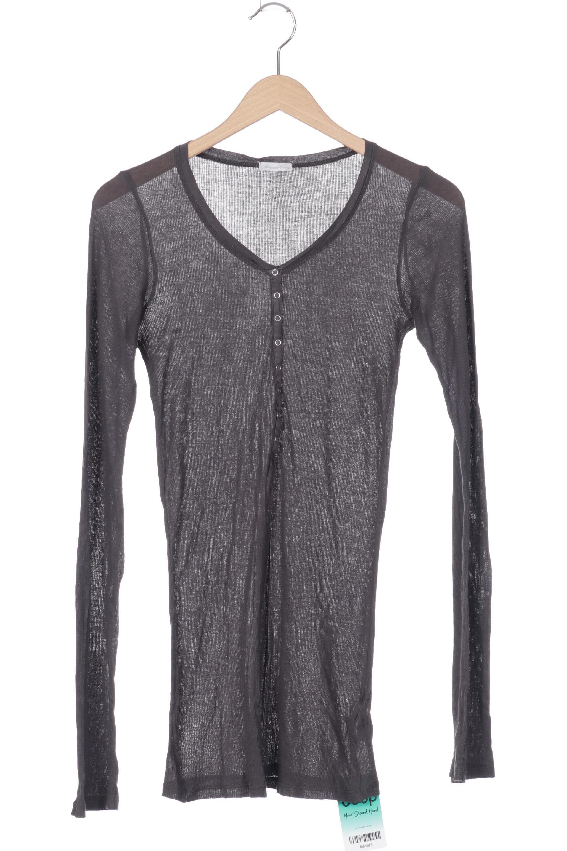 

American Vintage Damen Langarmshirt, grau, Gr.