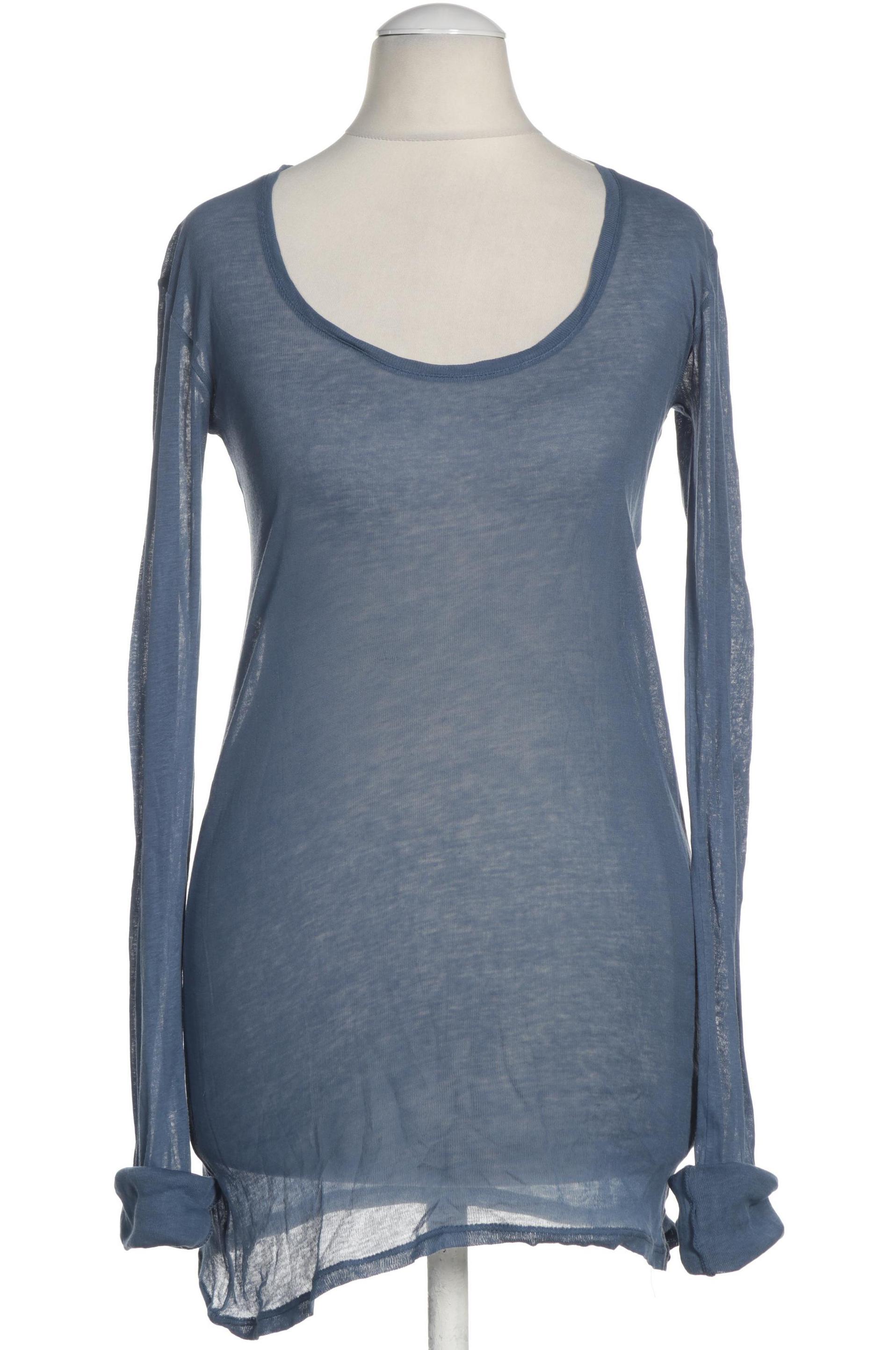 

American Vintage Damen Langarmshirt, blau, Gr.