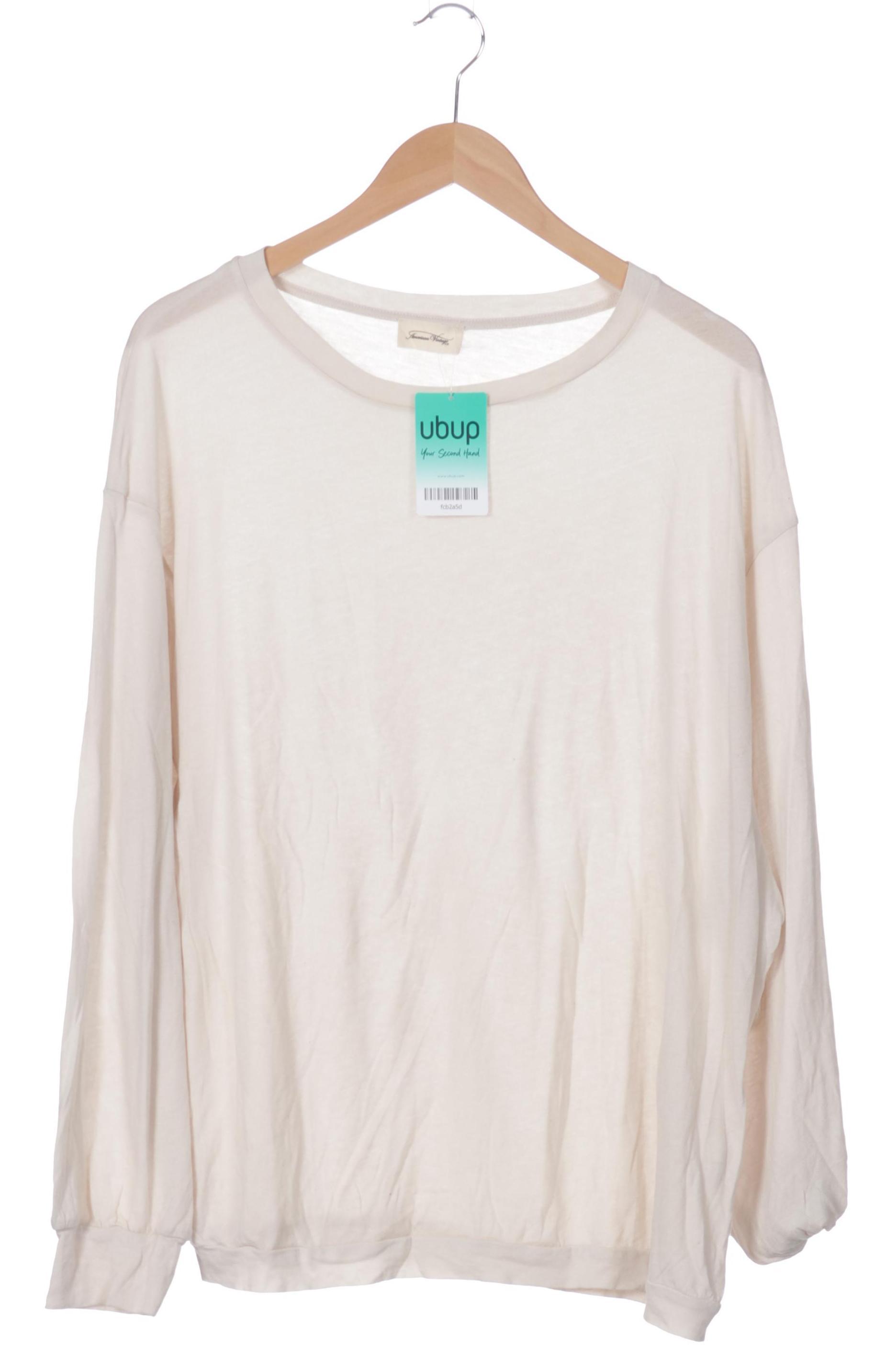 

American Vintage Damen Langarmshirt, beige, Gr.