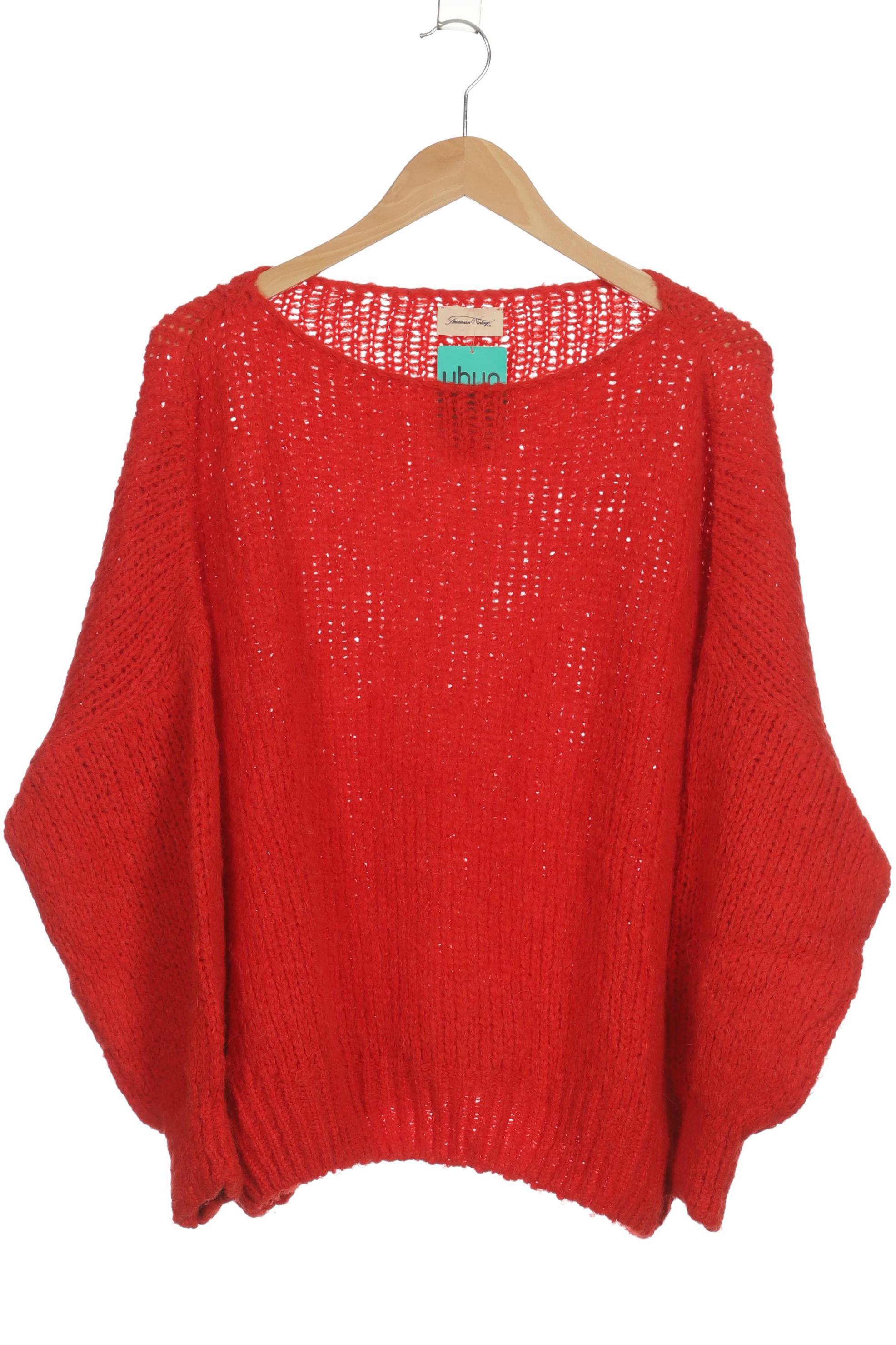 

American Vintage Damen Pullover, rot, Gr.