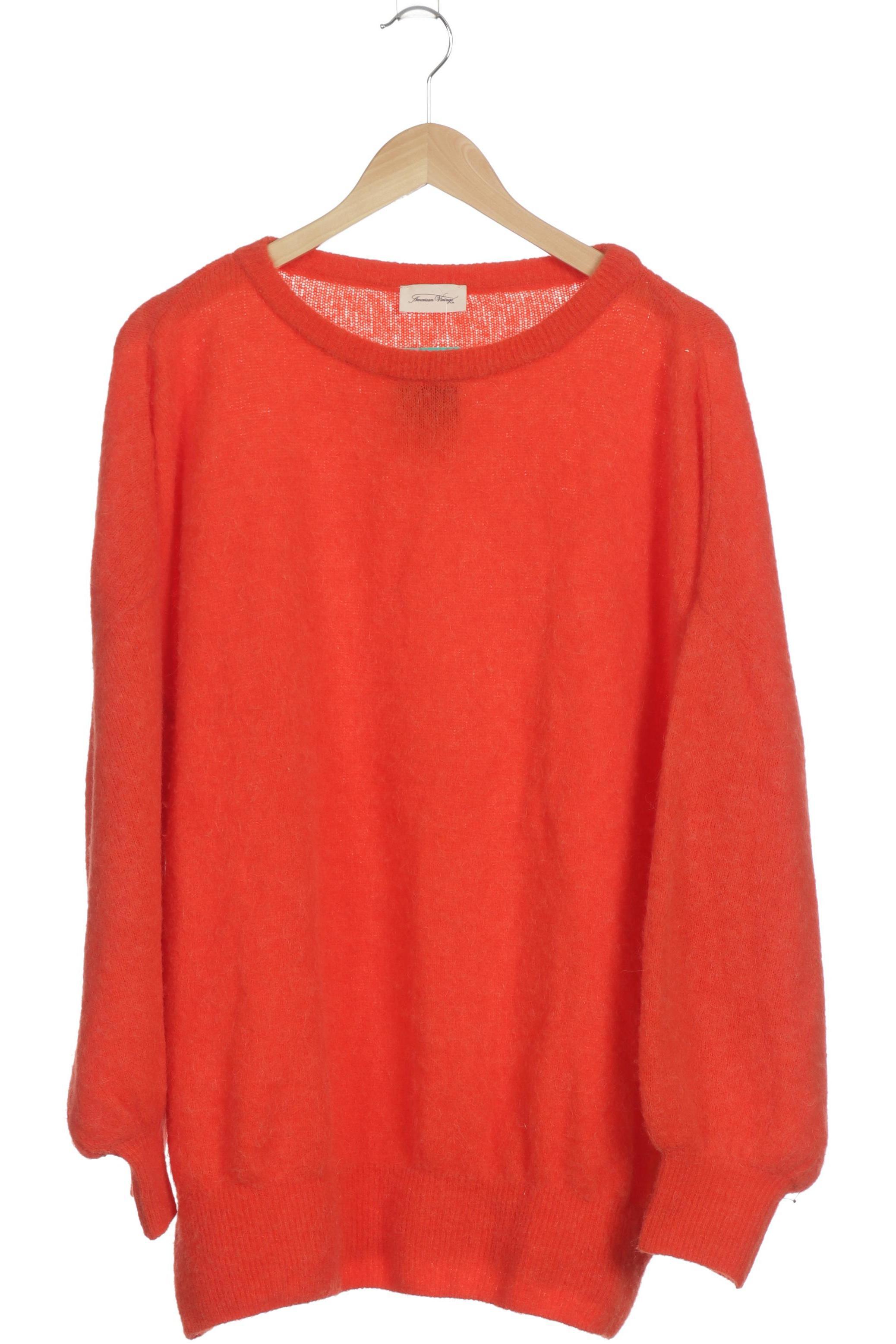 

American Vintage Damen Pullover, orange, Gr.