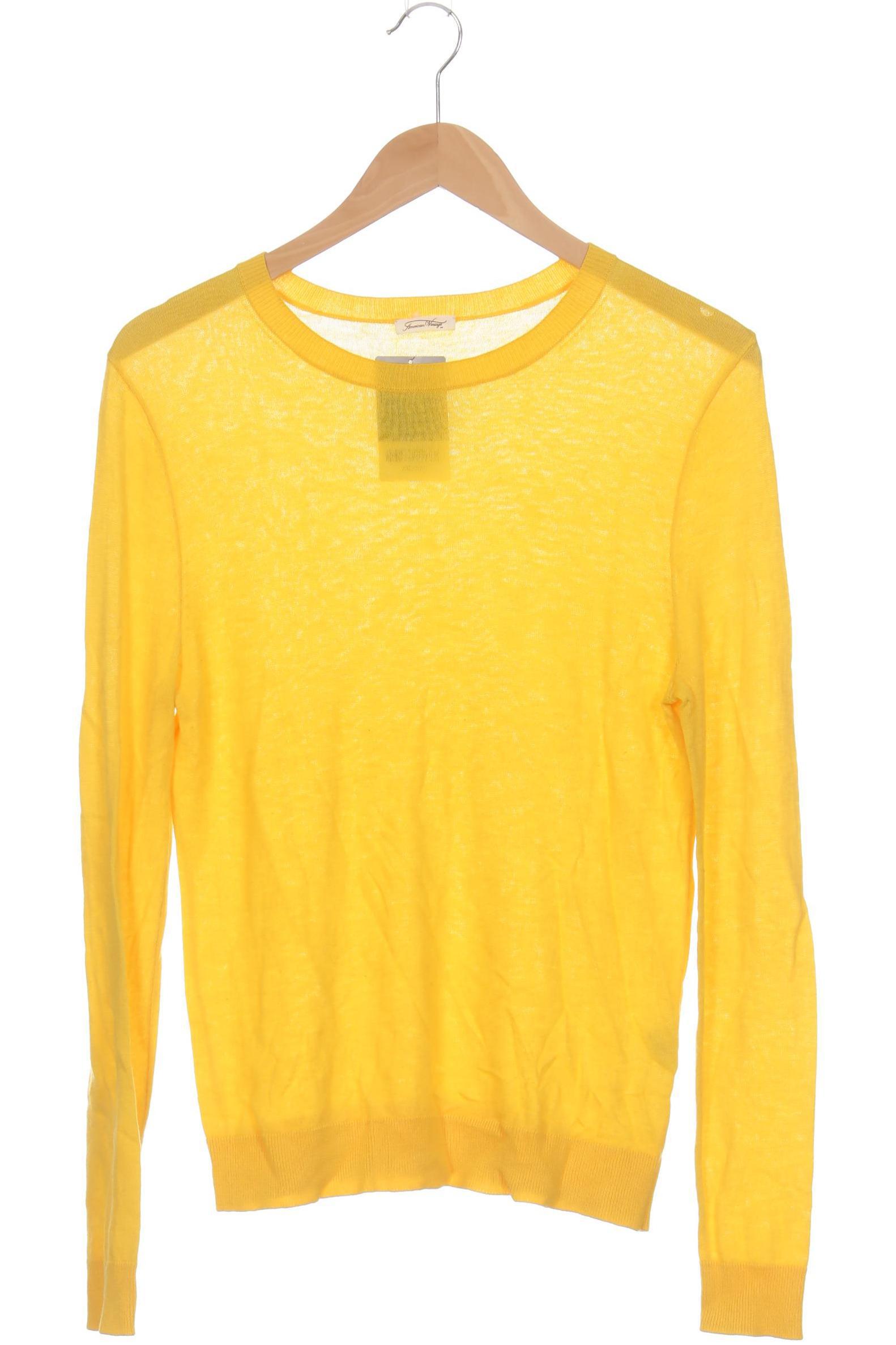 

American Vintage Damen Pullover, gelb, Gr.