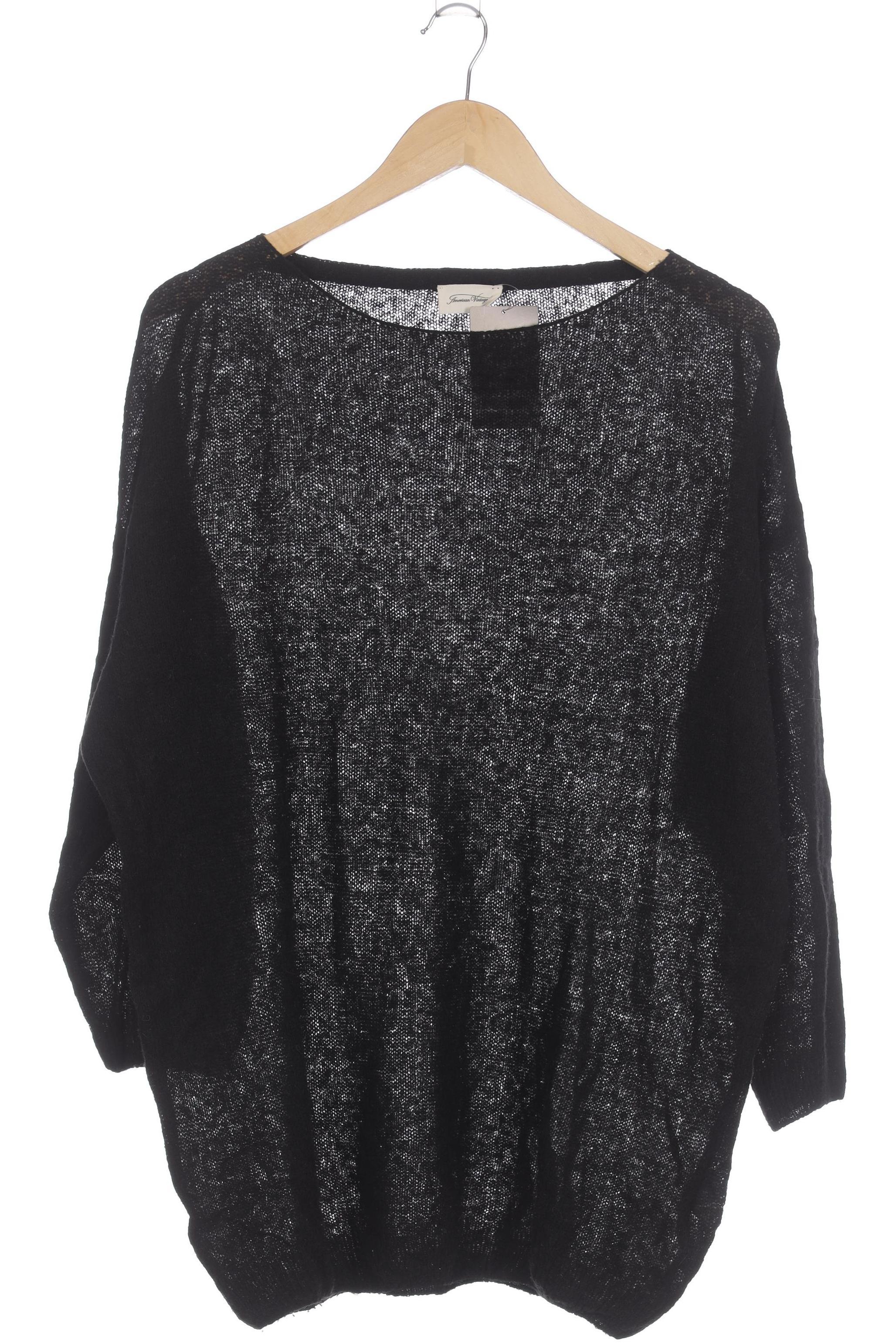 

American Vintage Damen Pullover, schwarz, Gr.