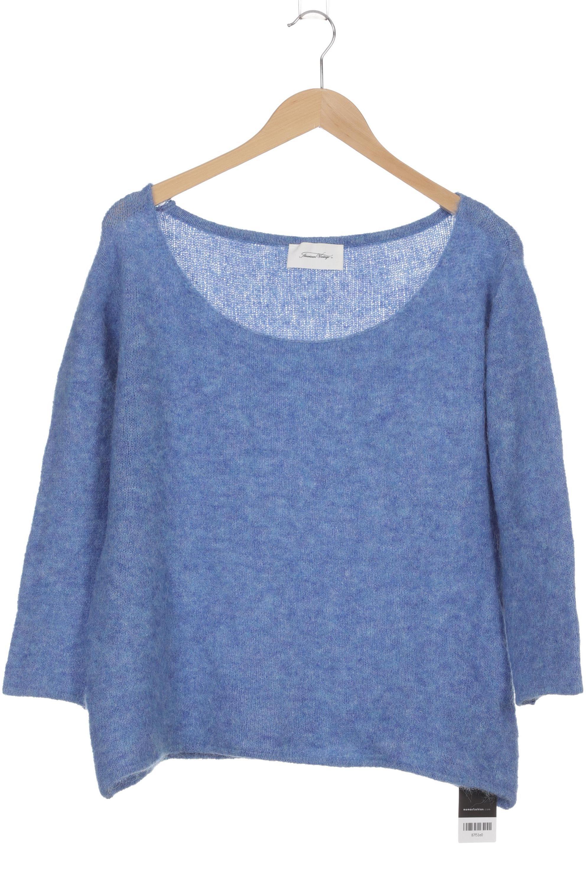 

American Vintage Damen Pullover, blau, Gr.