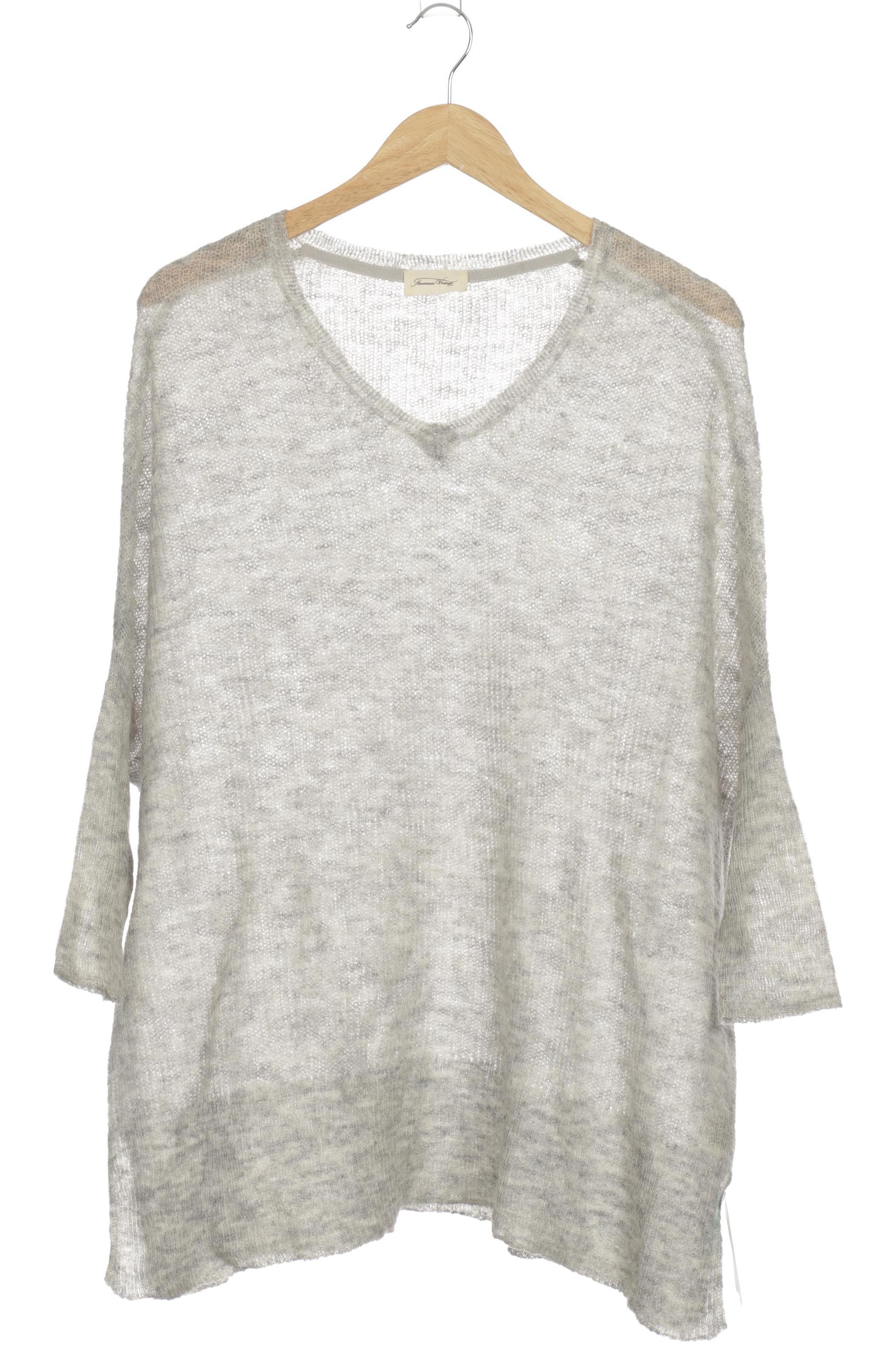 

American Vintage Damen Pullover, grau, Gr.
