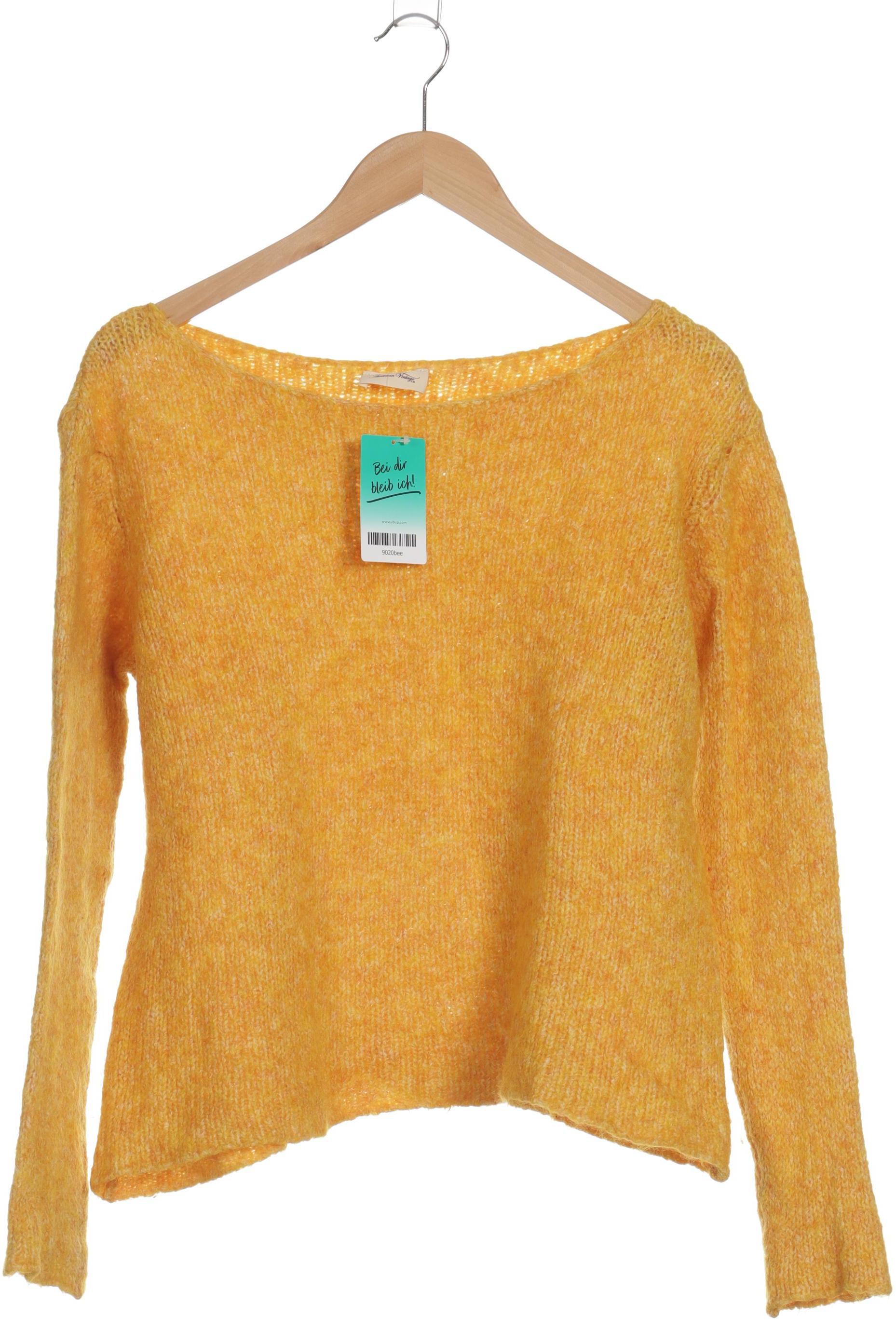

American Vintage Damen Pullover, gelb, Gr.
