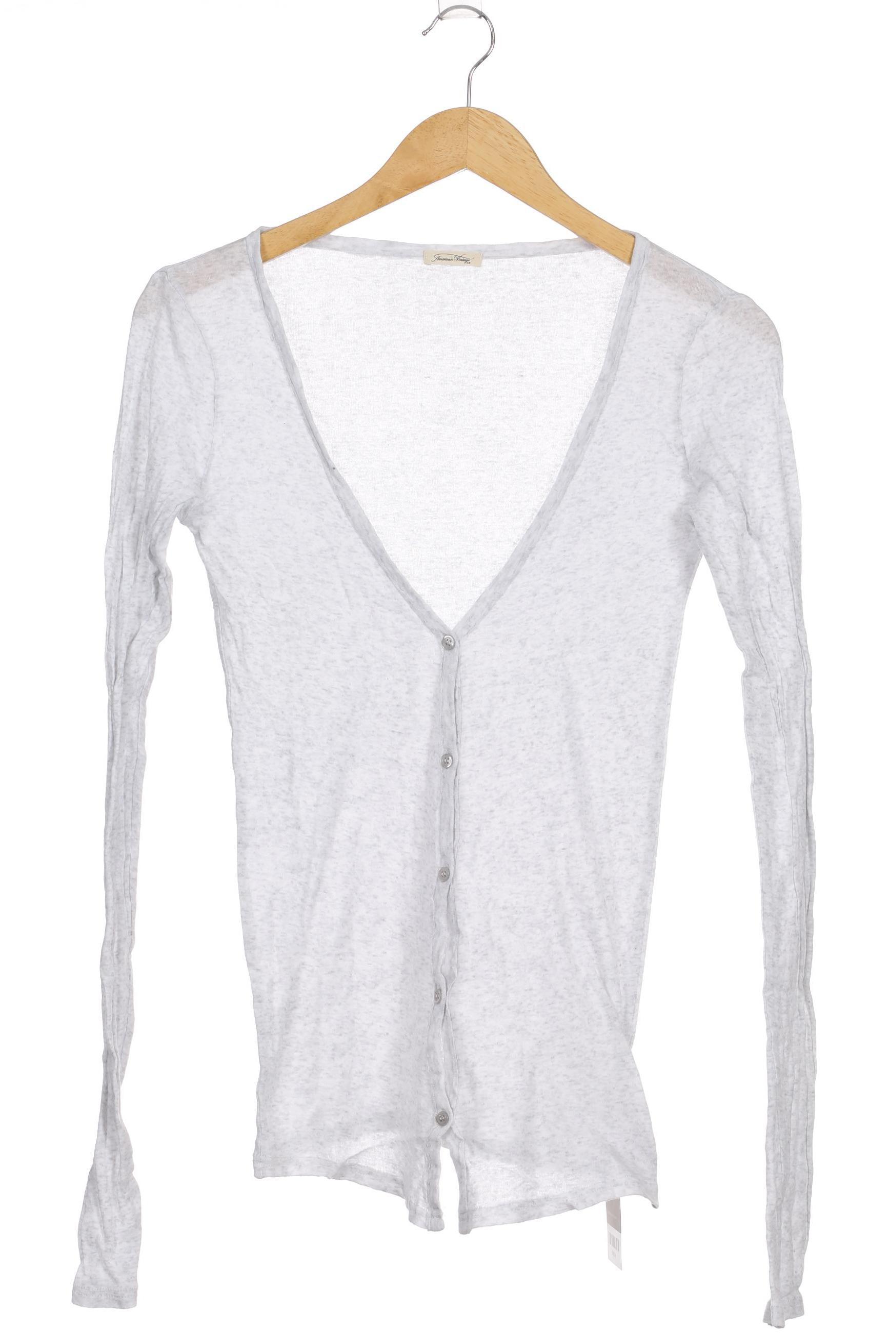 

American Vintage Damen Strickjacke, silber, Gr.