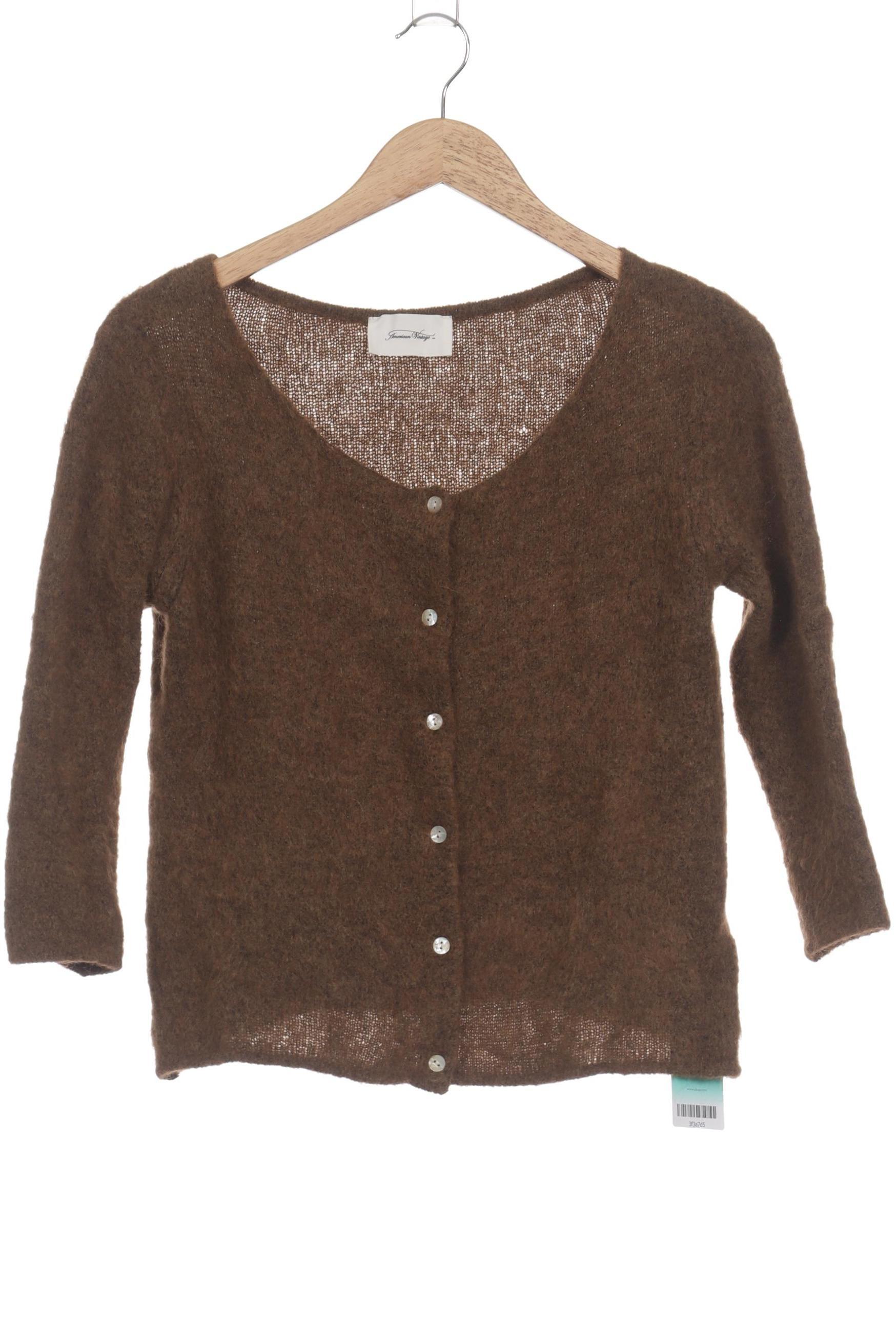 

American Vintage Damen Strickjacke, braun, Gr.