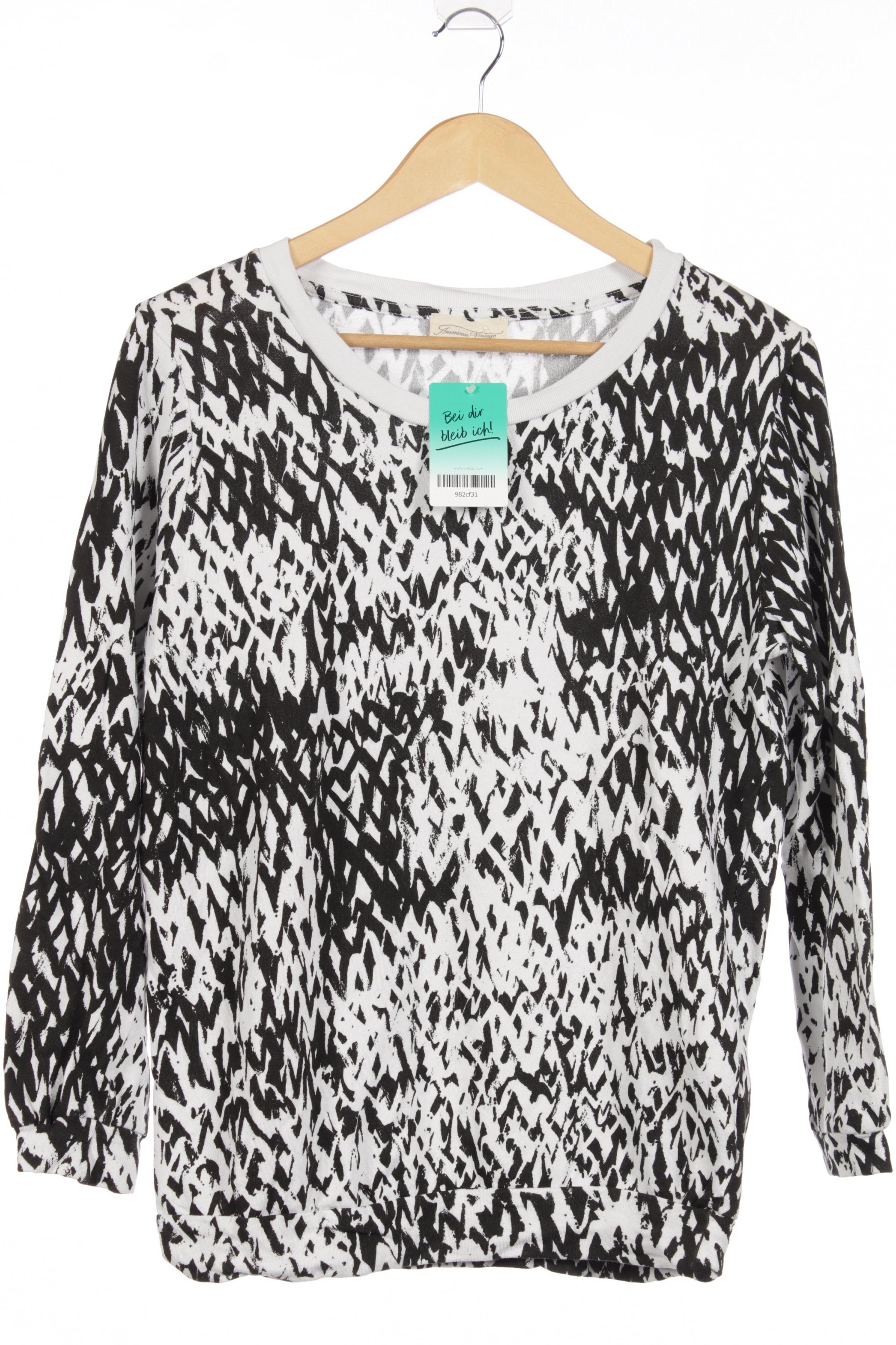 

American Vintage Damen Sweatshirt, schwarz, Gr.