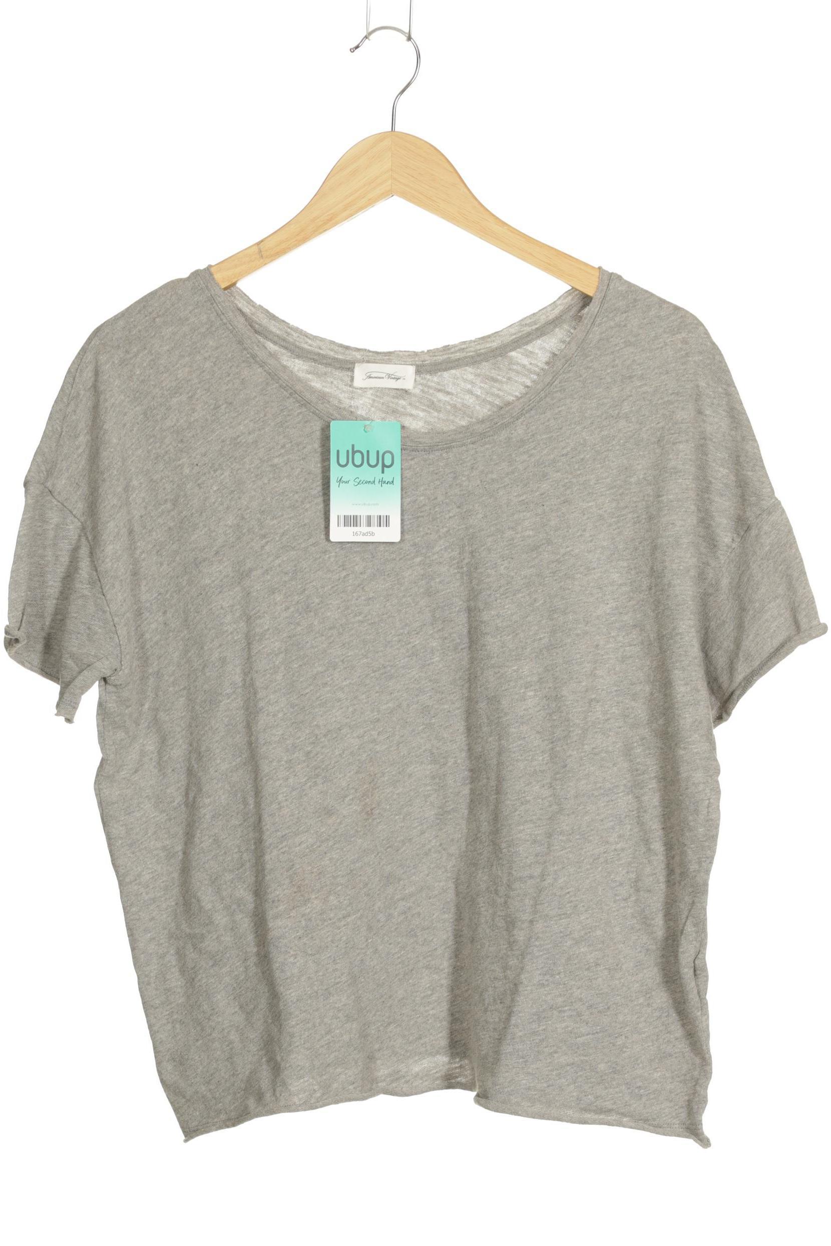 

American Vintage Damen T-Shirt, grau, Gr.