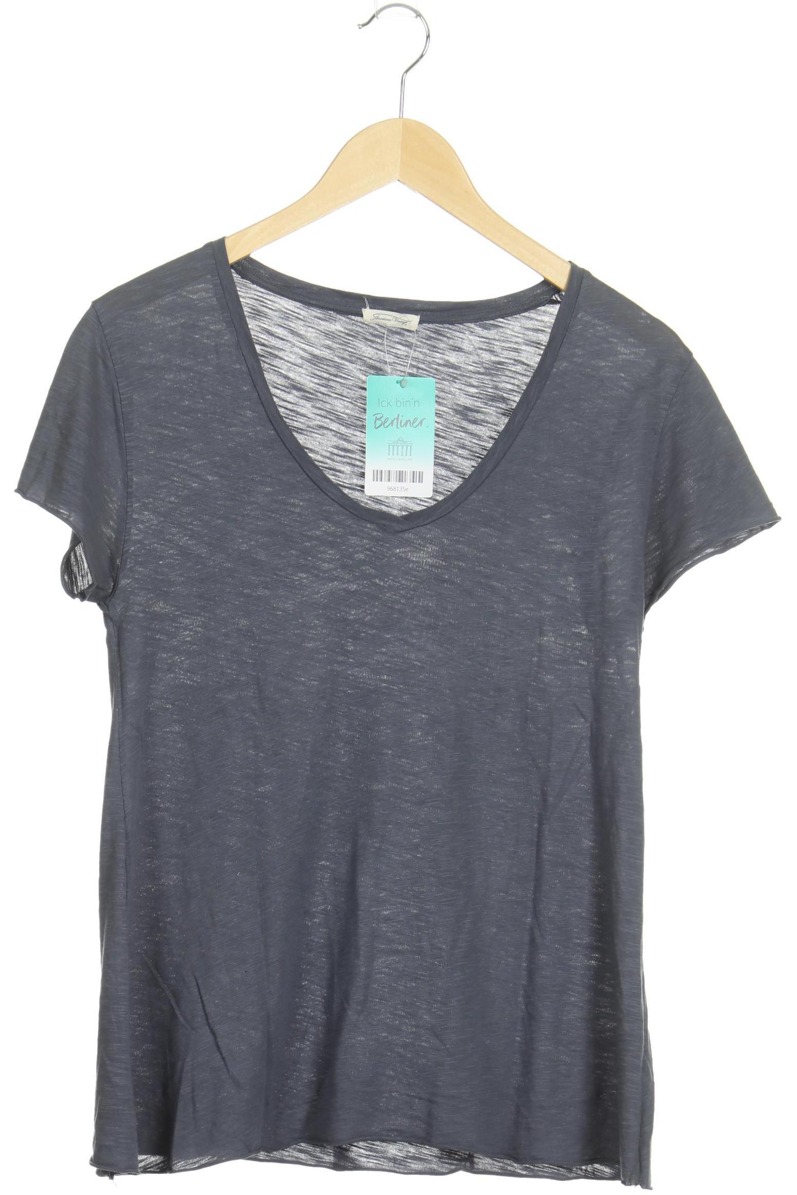

American Vintage Damen T-Shirt, grau, Gr.