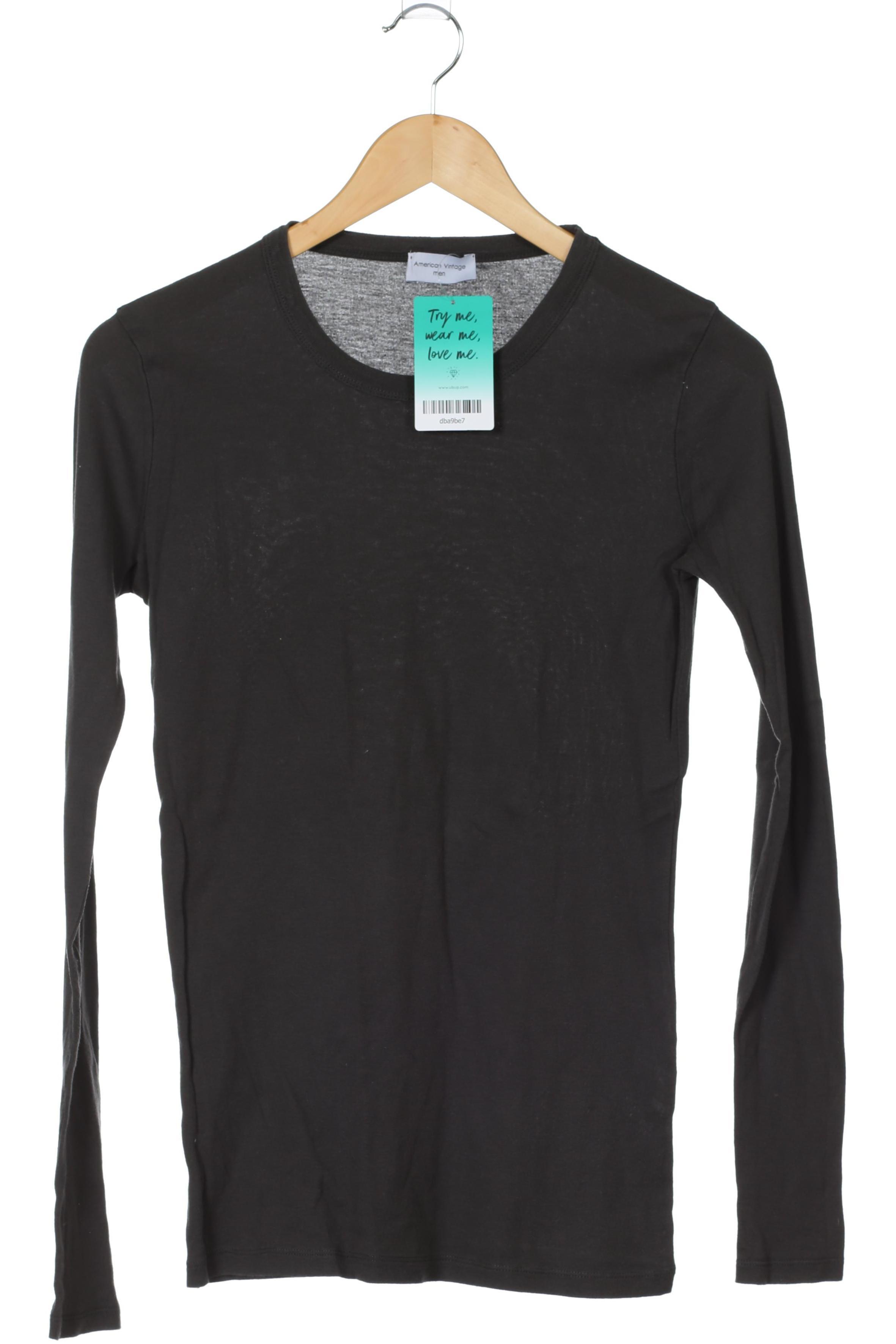 

American Vintage Herren Langarmshirt, grau, Gr.