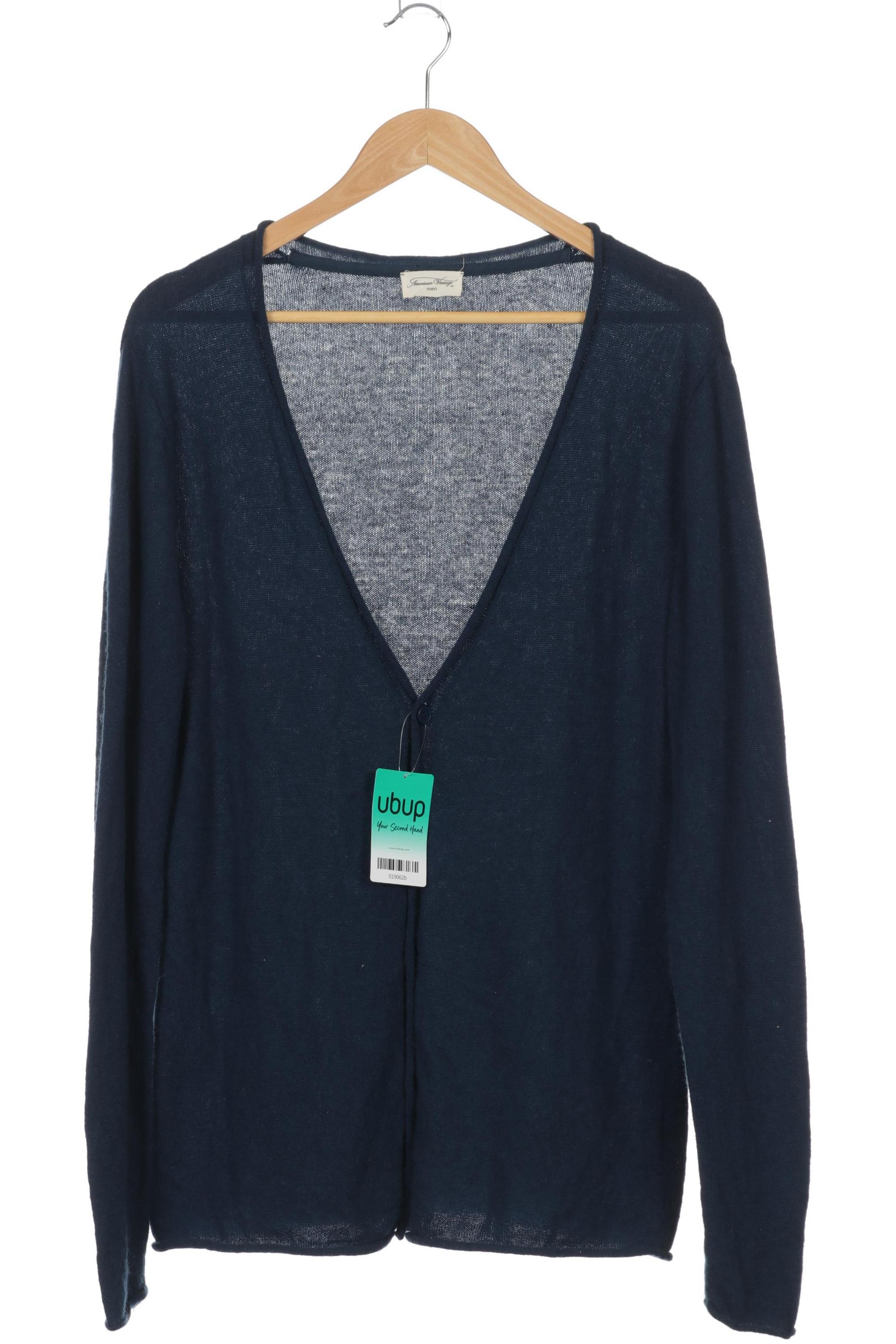 Thumbnail - American Vintage Herren Strickjacke, blau, Gr.