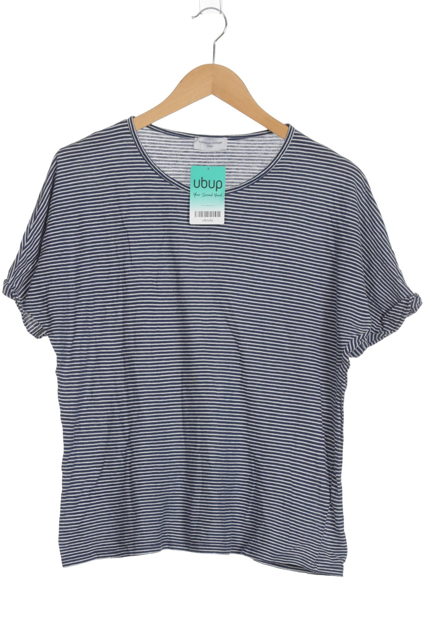 

American Vintage Herren T-Shirt, blau, Gr.