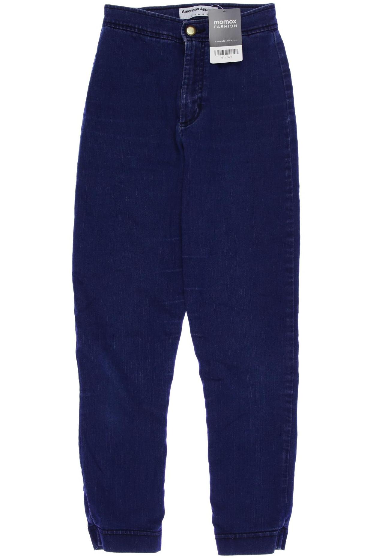 

American Apparel Damen Jeans, blau, Gr. 0
