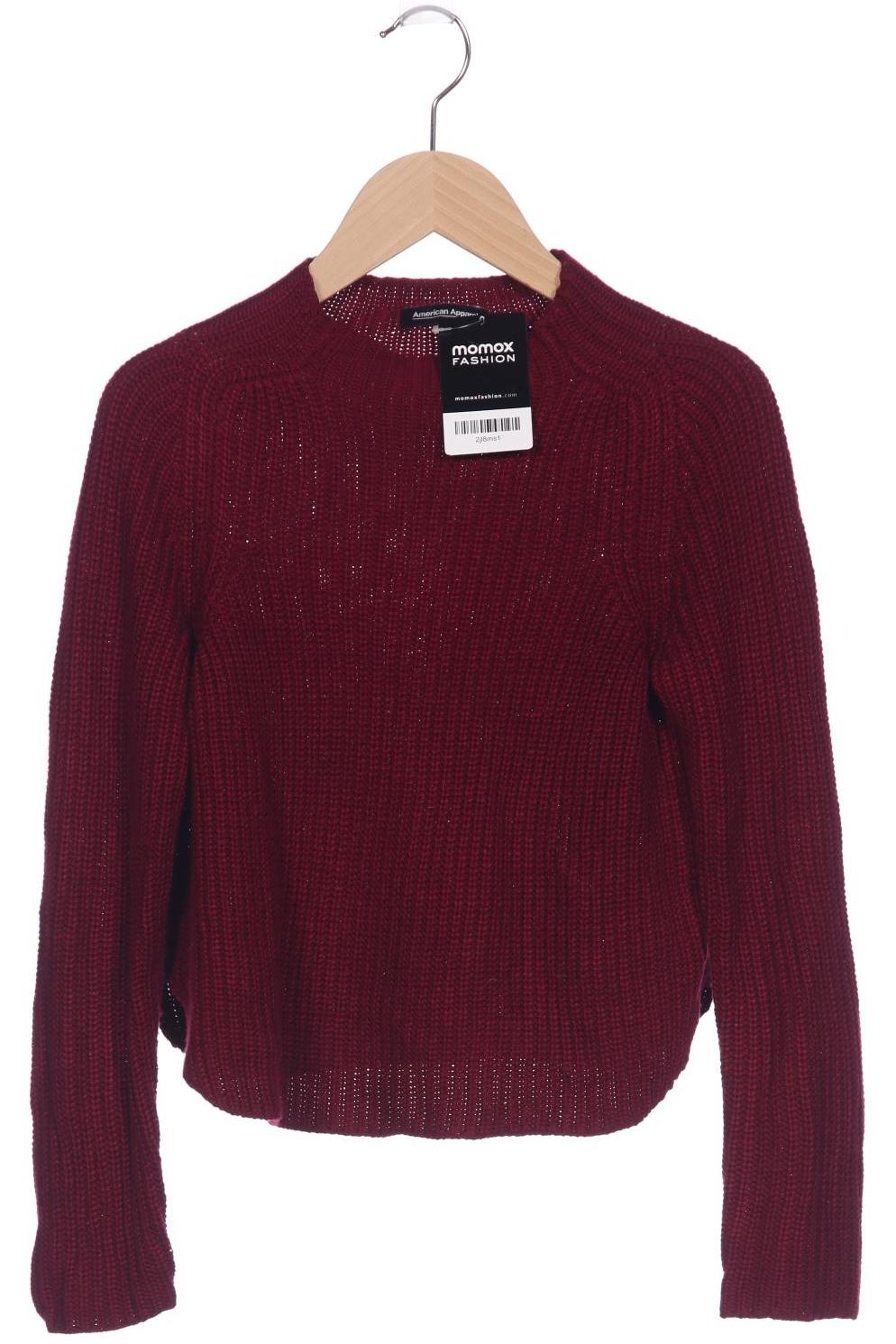 

American Apparel Damen Pullover, bordeaux, Gr. 34