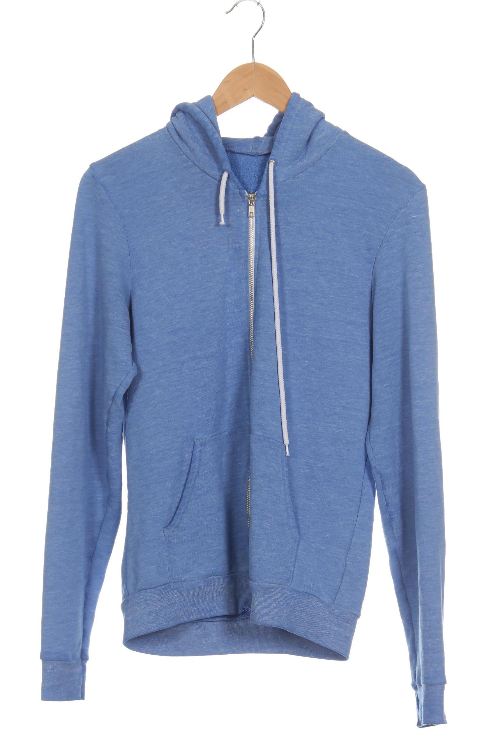 

American Apparel Damen Kapuzenpullover, blau, Gr.
